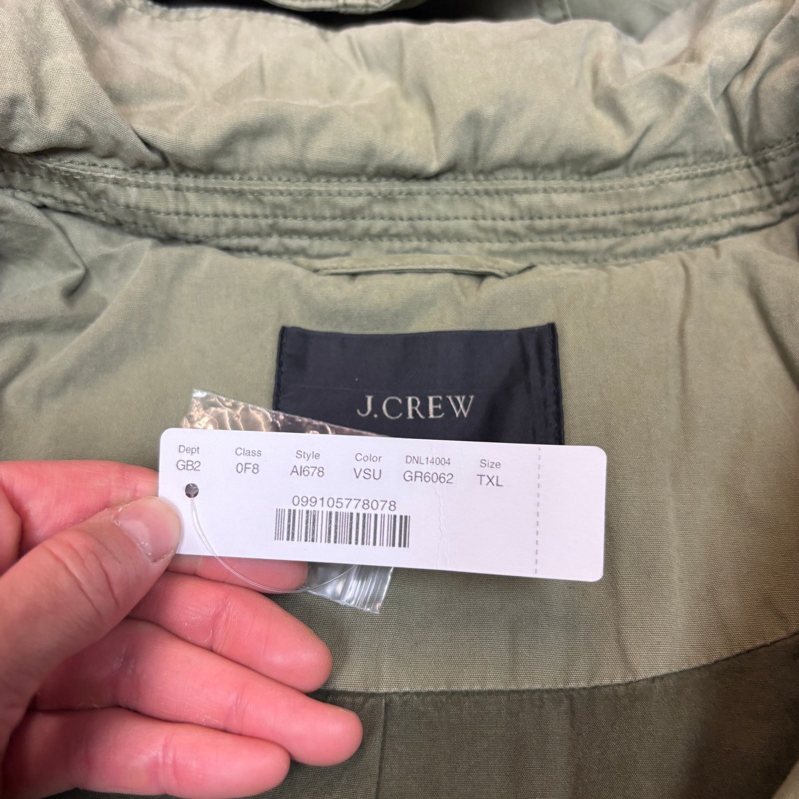J.Crew NWT J. Crew M65 Military Field Jacket Men's XLT Mechanic Size US XL / EU 56 / 4 - 5 Thumbnail