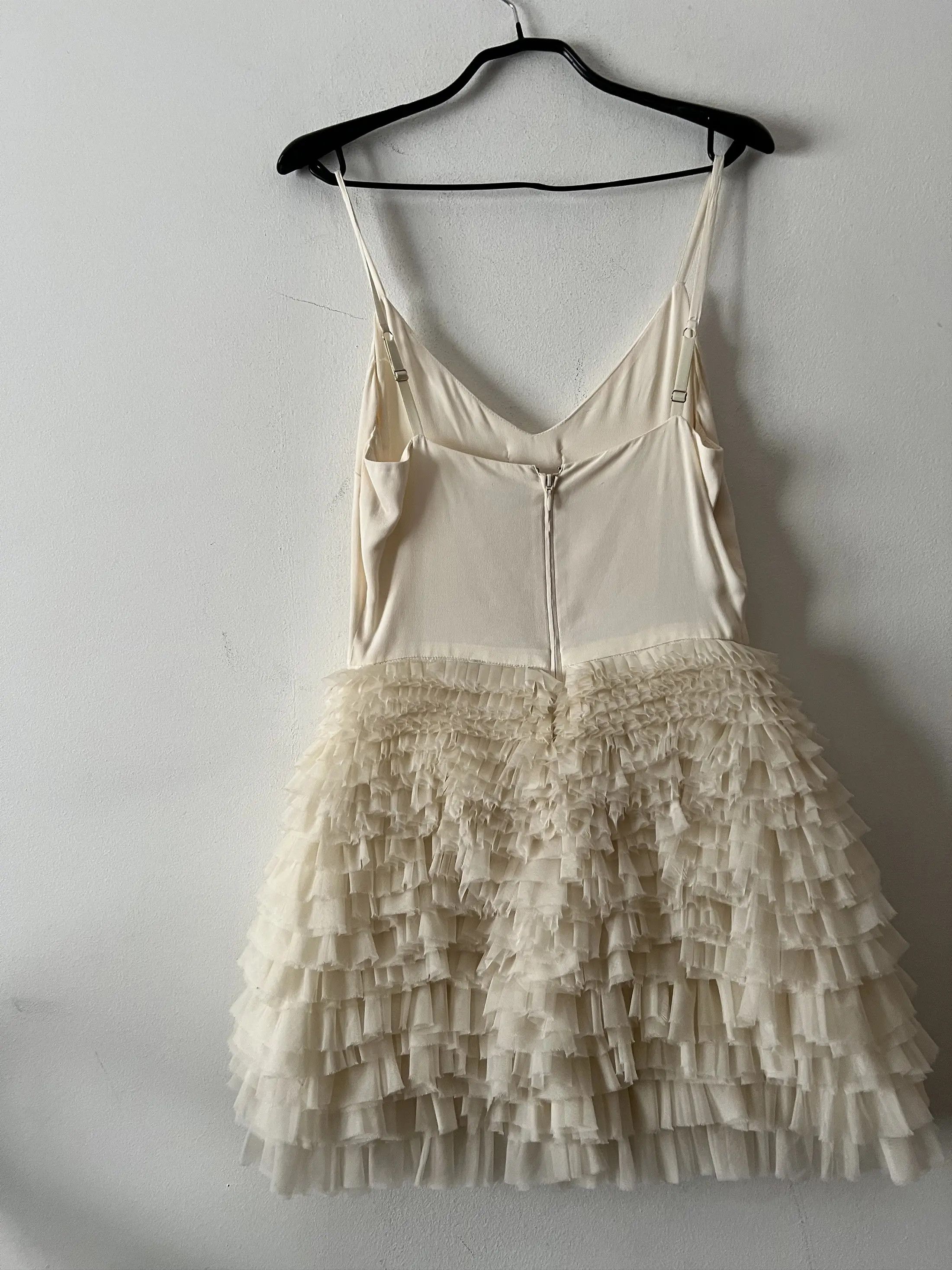 Elisabetta Franchi Tailleur Mini Dress With Gathered Tulle Skirt Size S / US 4 / IT 40 - 5 Thumbnail