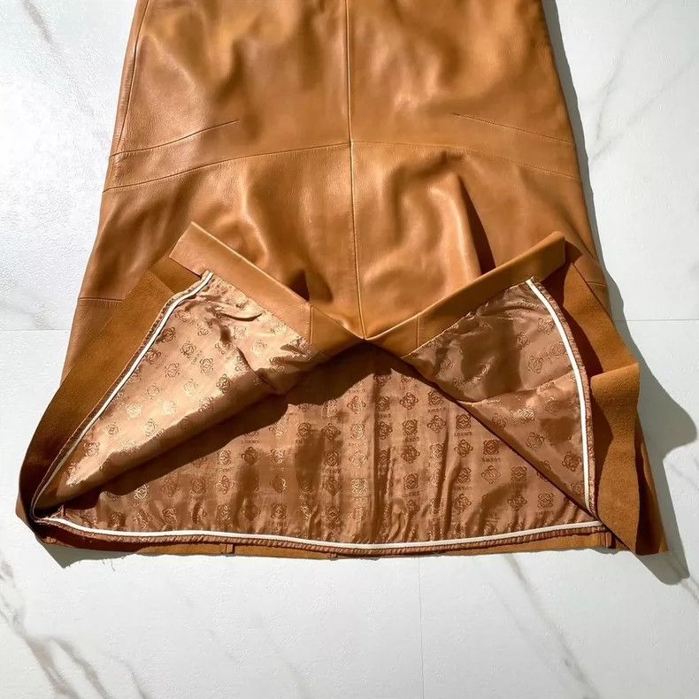 Loewe LOEWE Caramel-colored skirt Size 42" / US 20 - 5 Thumbnail