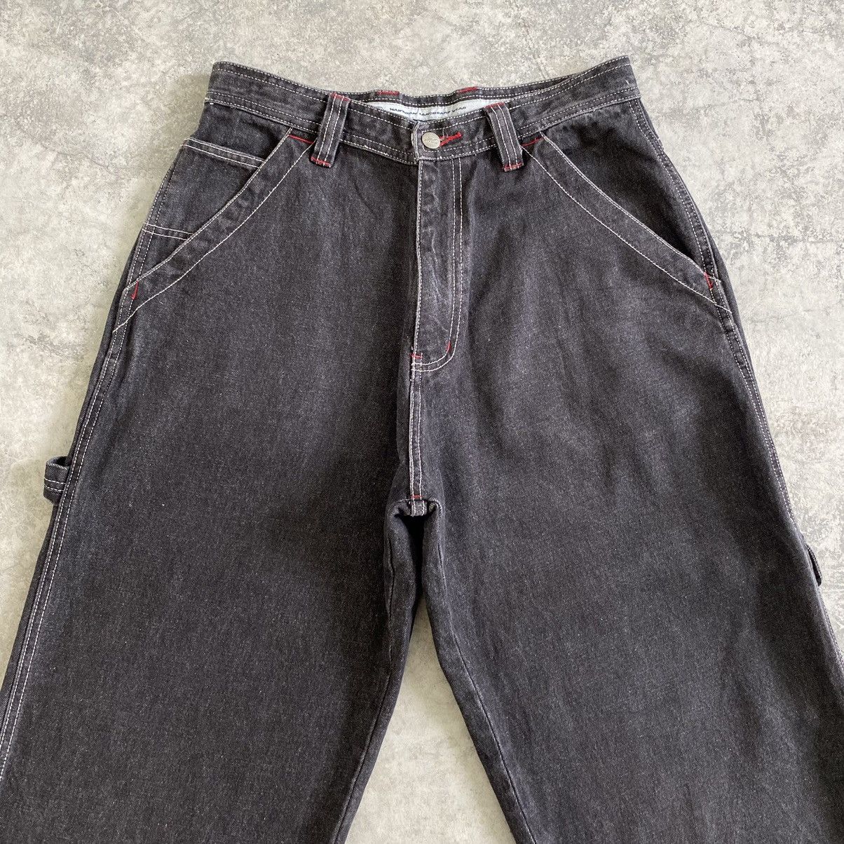 Japanese Brand Vintage Piko Japan Carpenter Baggy Denim Jeans Size US 30 / EU 46 - 4 Thumbnail