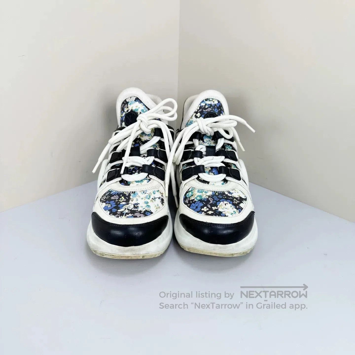 Louis Vuitton Louis Vuitton Floral Arch Dad Shoes. Size US 5 / IT 35 - 3 Thumbnail