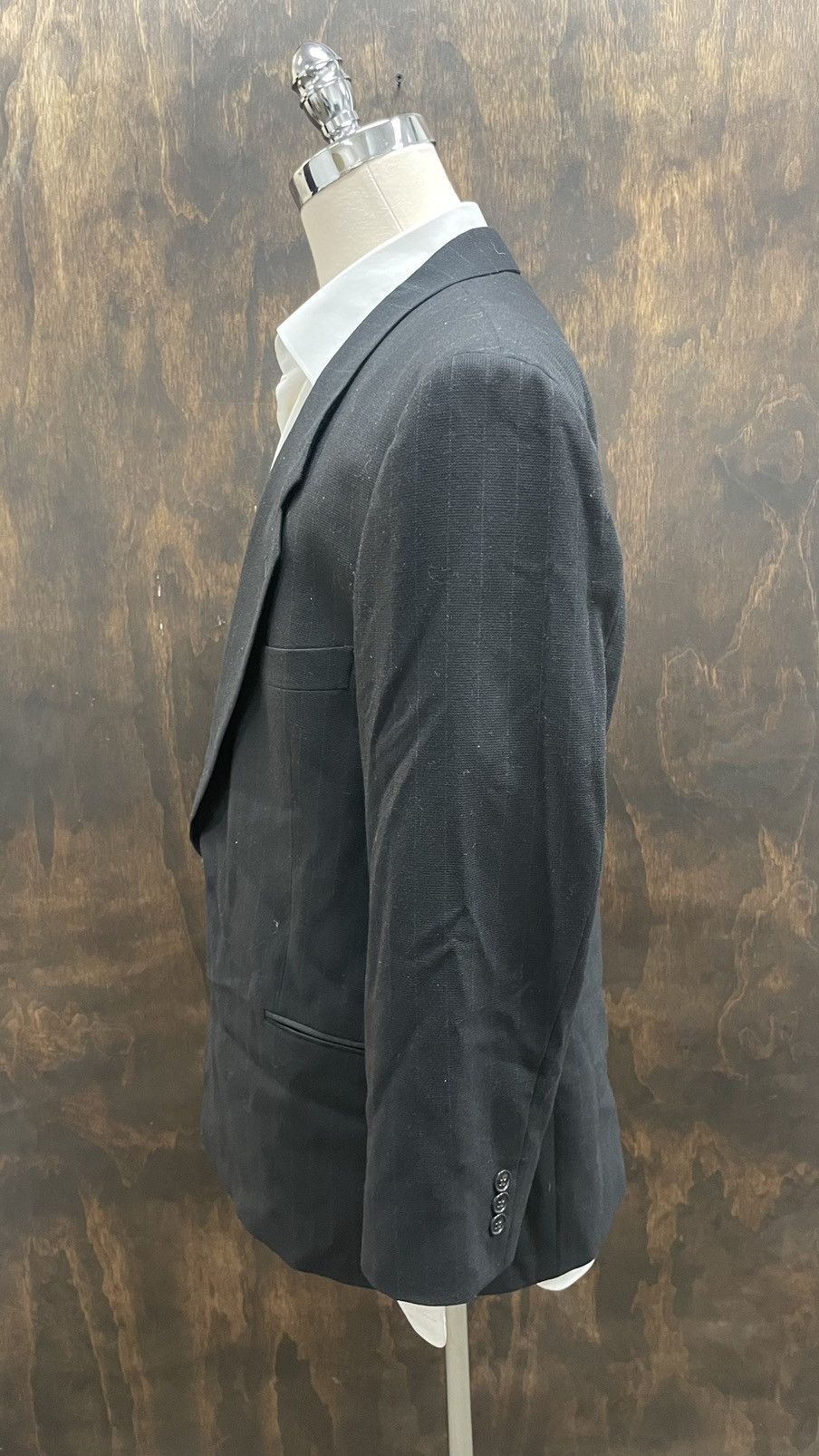 Giorgio Armani × Vintage Pinstripe Wool Suit Size 46R - 6 Thumbnail