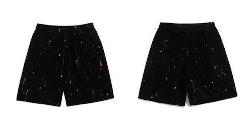 Jean 21SS Indigo Union Japan Black Corduroy Splash Shorts Size US 32 / EU 48 - 2 Thumbnail