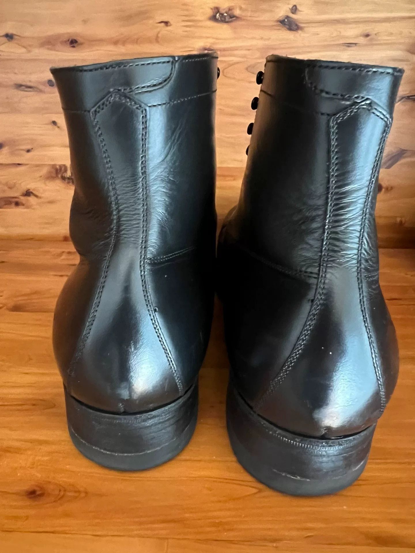 BLACK SIGN BLACK SIGN Army Mid Cut Paratrooper Boots Size US 8.5 / EU 41-42 - 5 Thumbnail