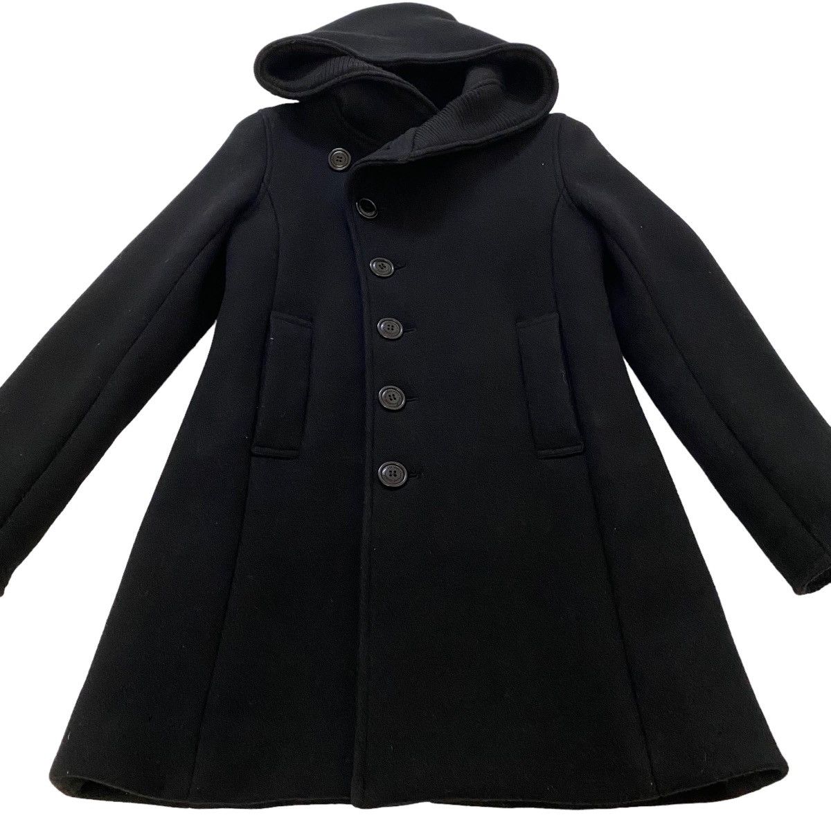 Issey Miyake ✨Issey Miyake Sunoakuwahara wool hoodie jacket Size US XS / EU 42 / 0 - 4 Thumbnail