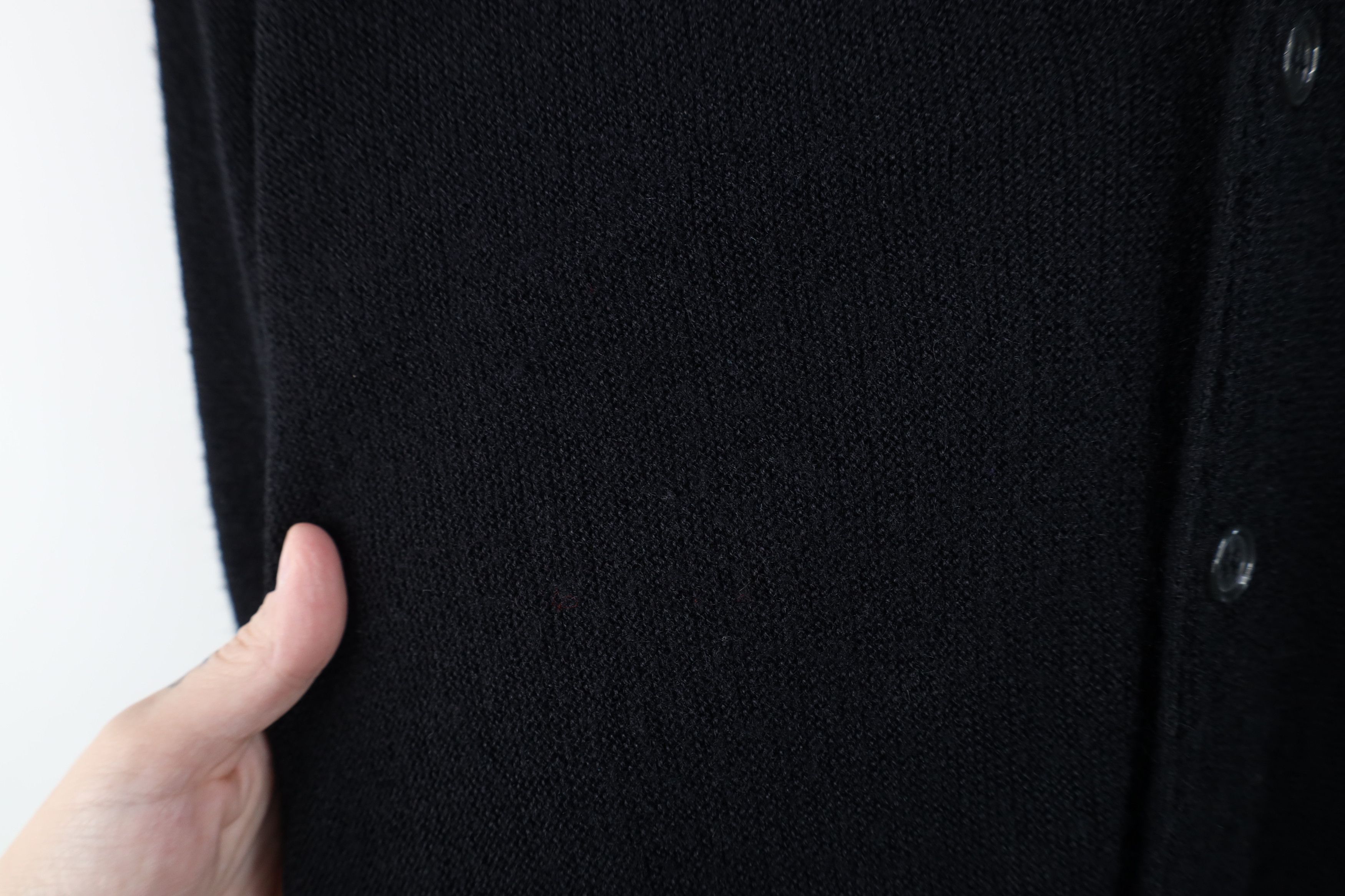 Vintage Vintage 70s Streetwear Cobain Cardigan Sweater Black USA Size US M / EU 48-50 / 2 - 5 Thumbnail