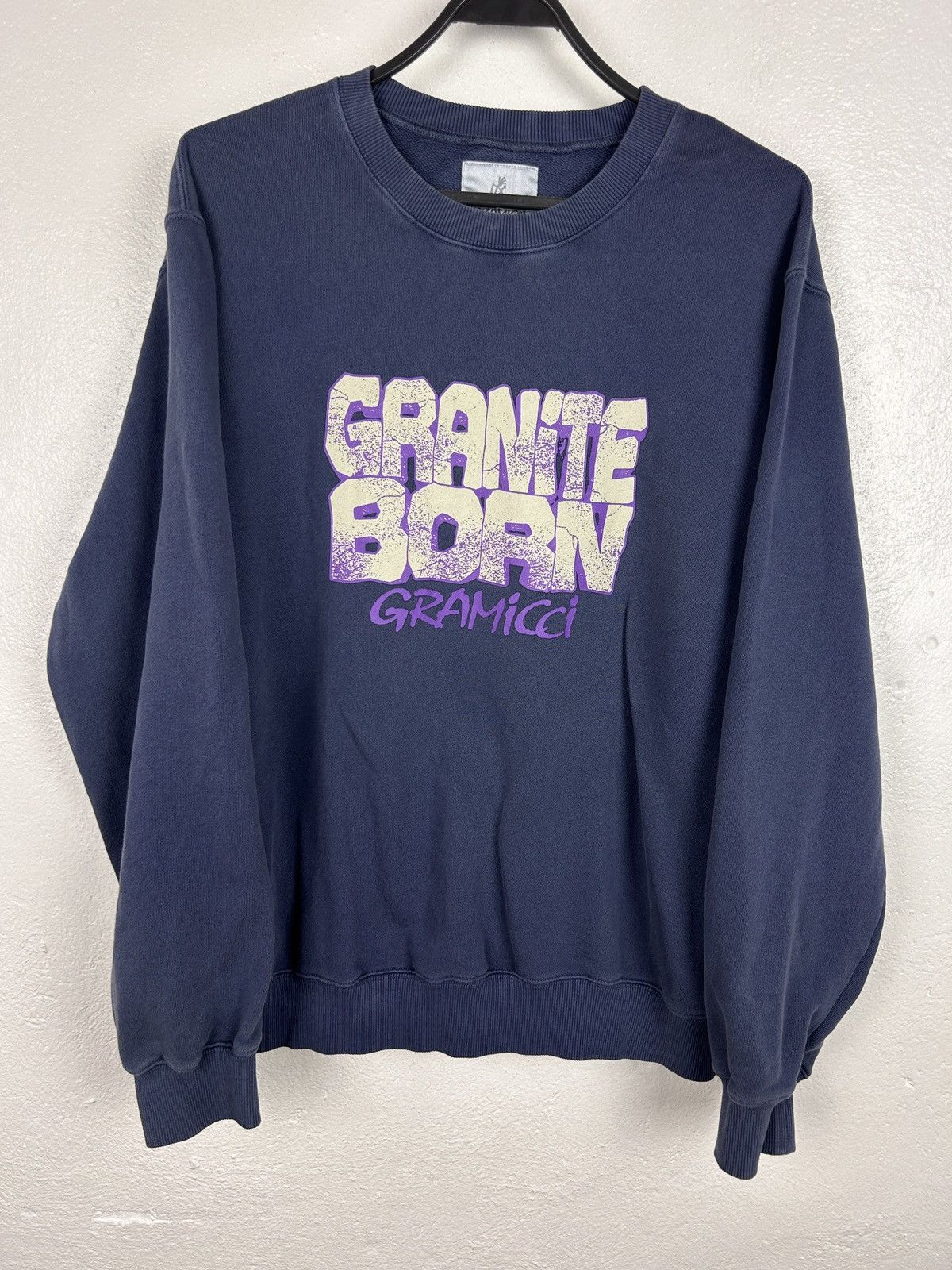 Gramicci Gramicci - Granite Born Sweatshirt Crewneck In Blue Size US M / EU 48-50 / 2 - 1 Thumbnail