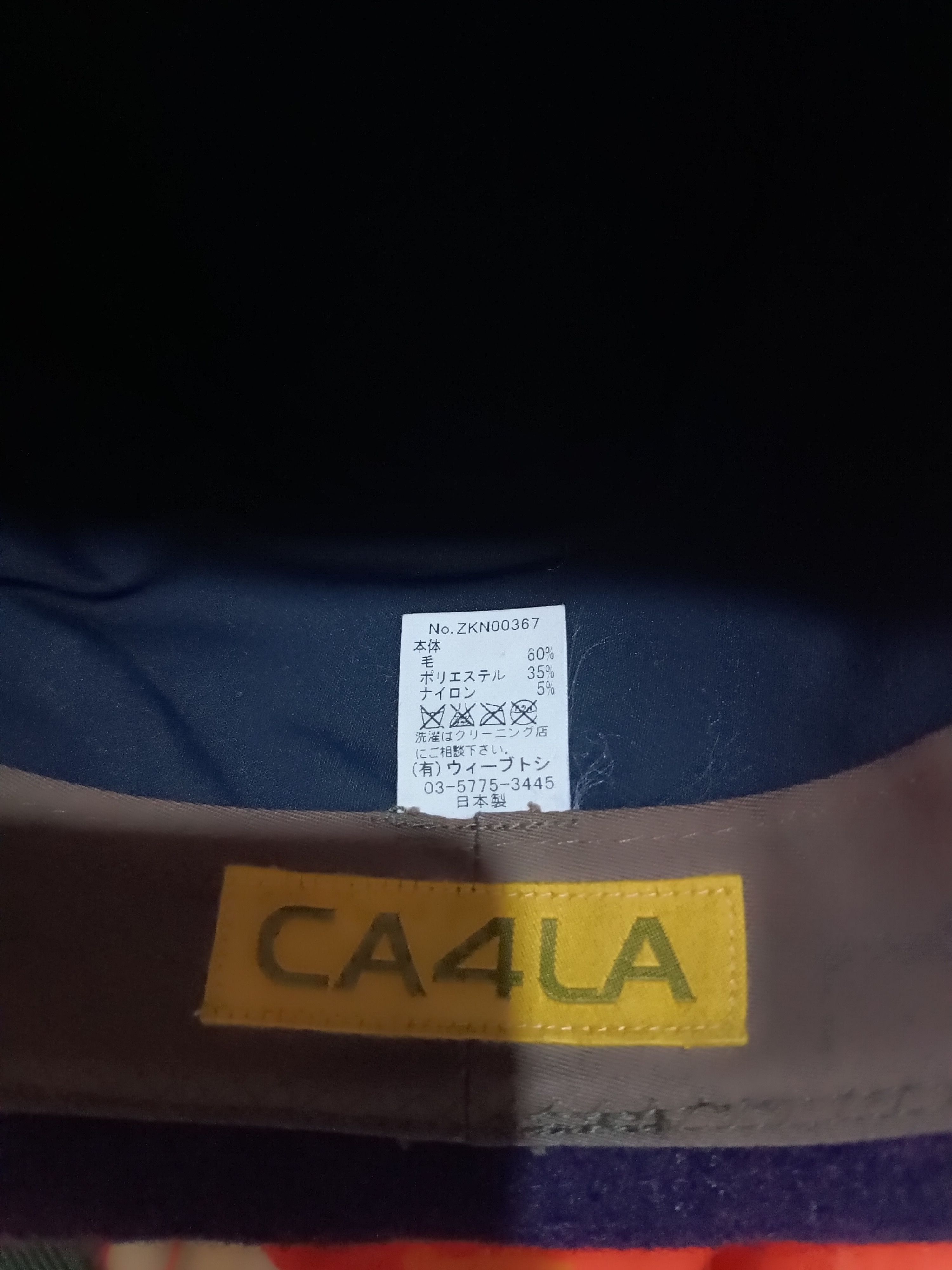 Japanese Brand Ca4la Fedora Hat Made In Japan Size ONE SIZE - 5 Thumbnail