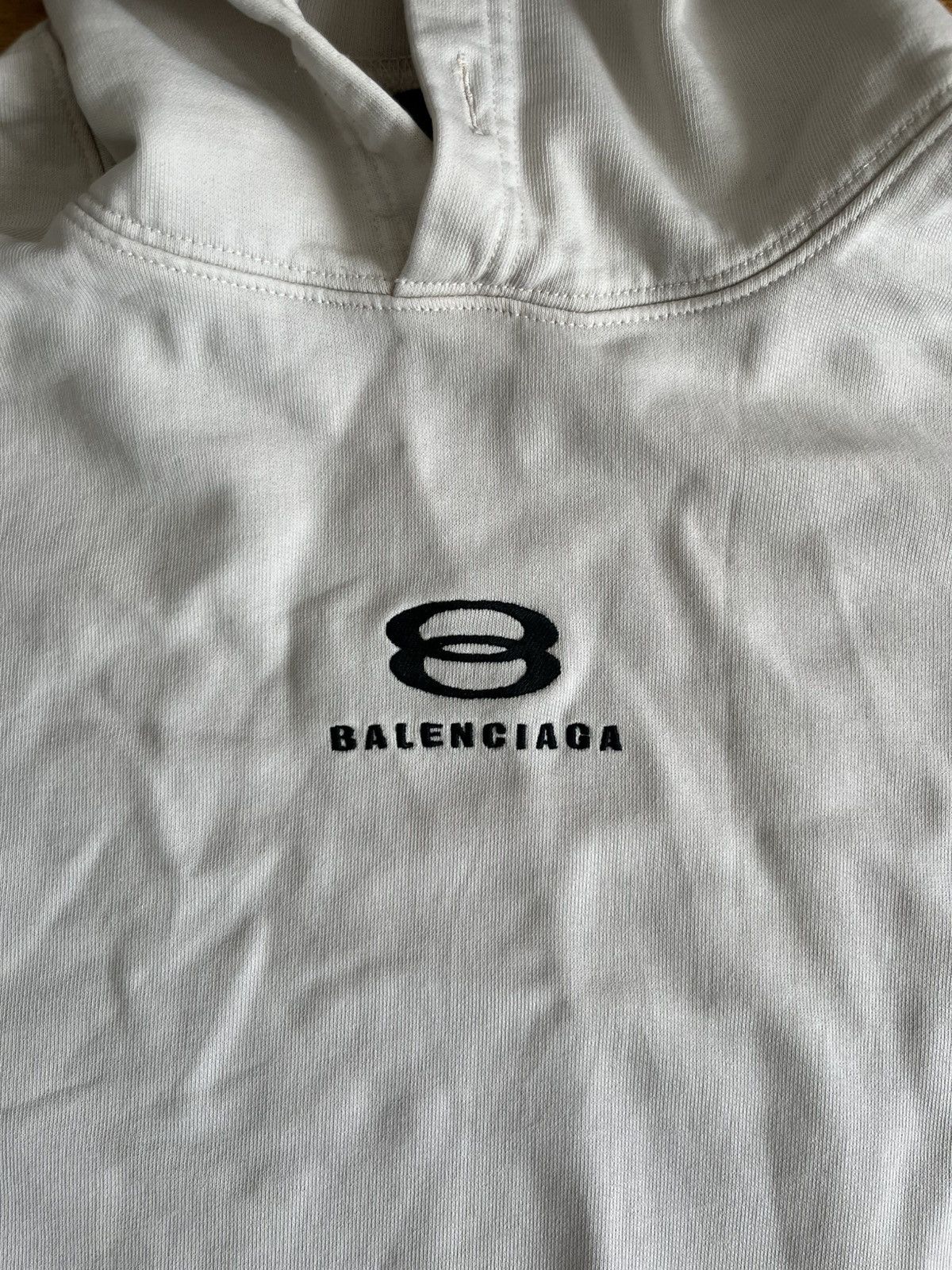 Balenciaga Balenciaga Unity Logo Hoodie Size US XL / EU 56 / 4 - 3 Thumbnail