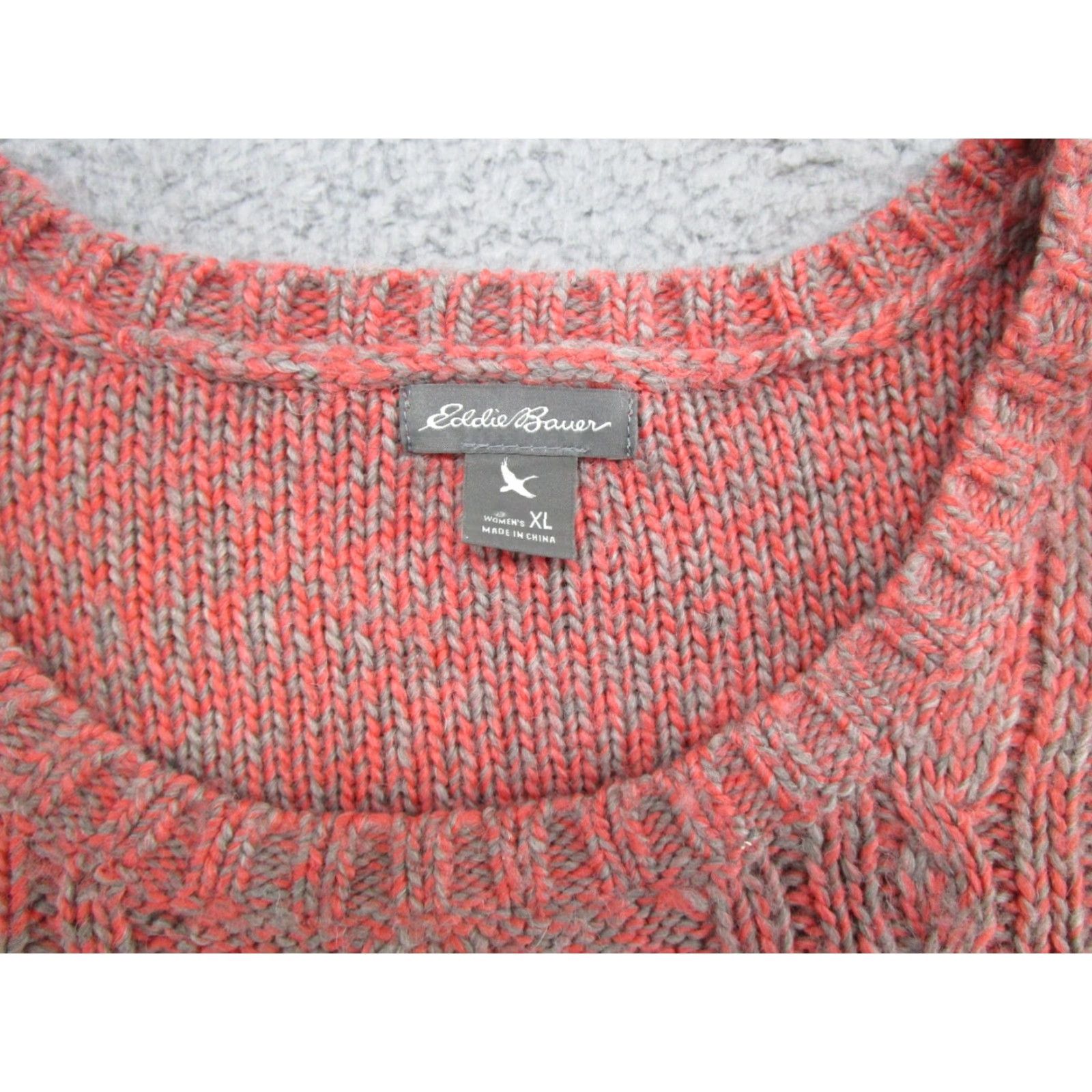 Eddie Bauer VINTAGE Eddie Bauer Womens Pullover Pink Knit Sweater XL Wool Blend Size XL / US 12-14 / IT 48-50 - 2 Thumbnail