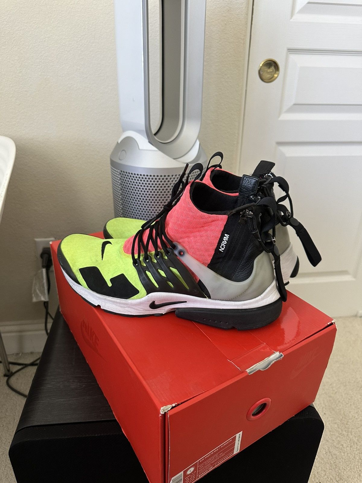 Acronym × Nike 2016 Acronym x Nike Presto Volt/Pink Multicolor Size US 11 / EU 44 - 2 Thumbnail