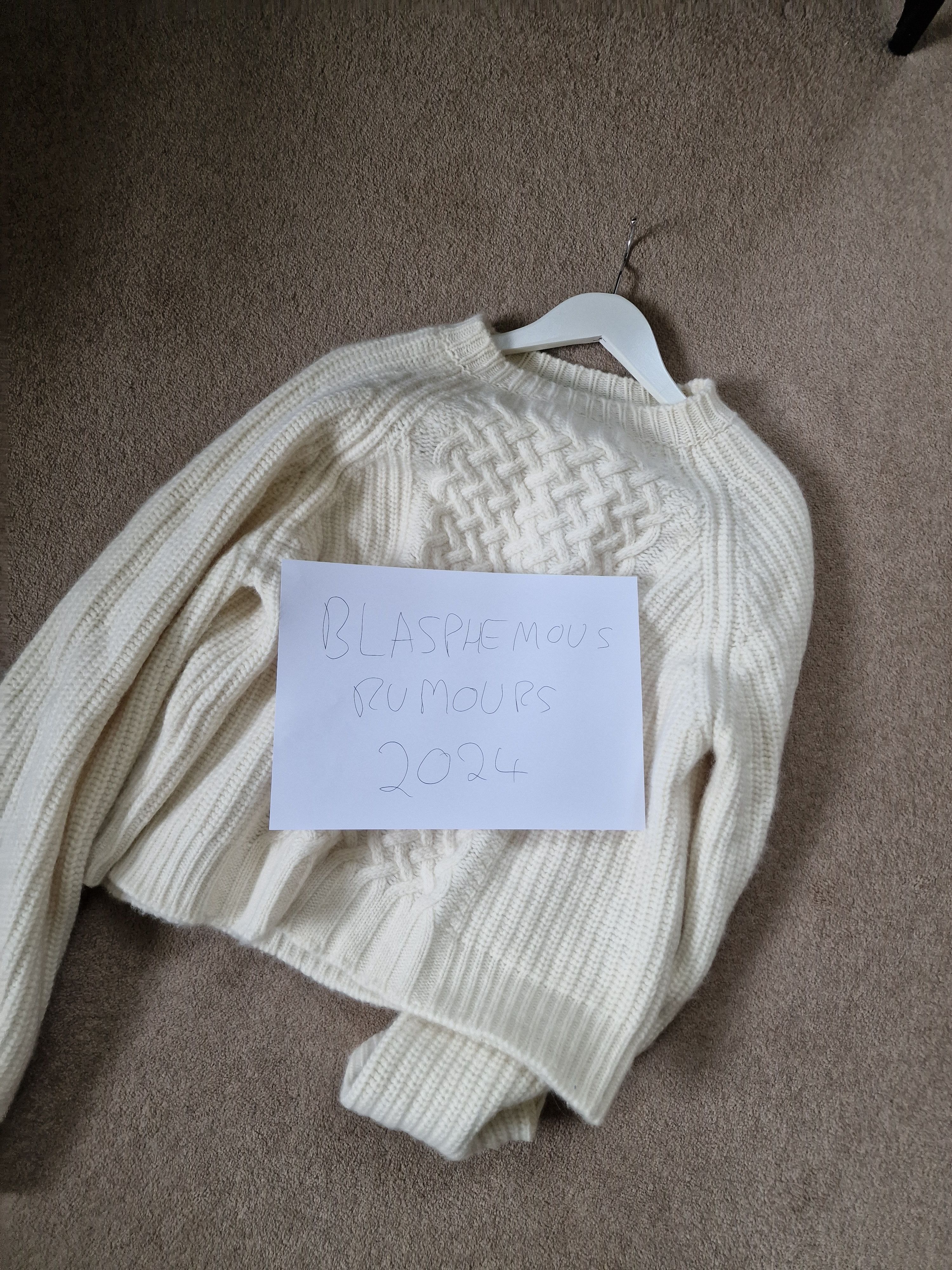 Haider Ackermann AW18 Ivory Angora/Wool Knit (XS) Size US S / EU 44-46 / 1 - 5 Thumbnail