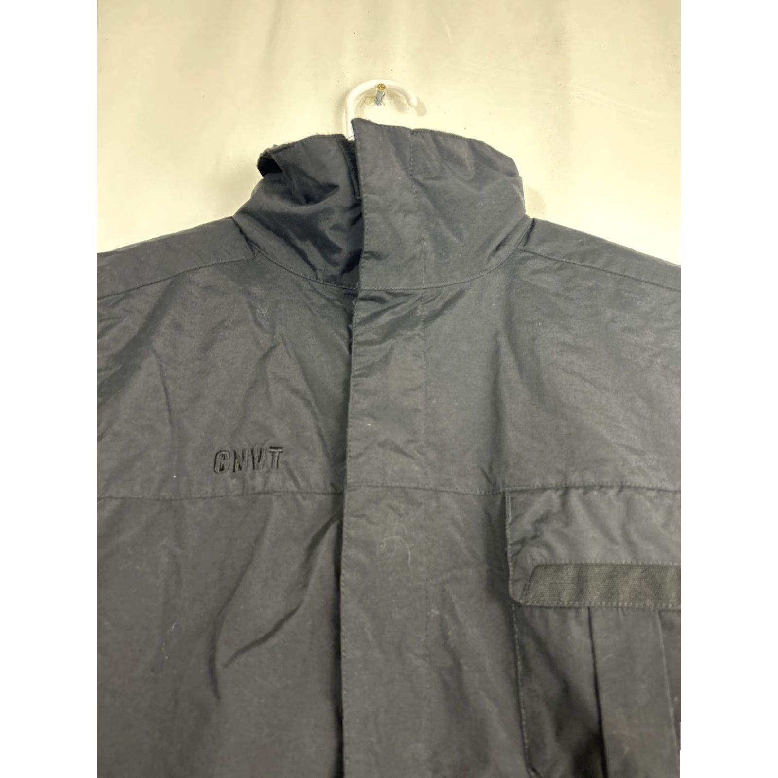 Vintage Columbia Jacket men's S black waterproof breathable full zip convert board Size US S / EU 44-46 / 1 - 5 Thumbnail