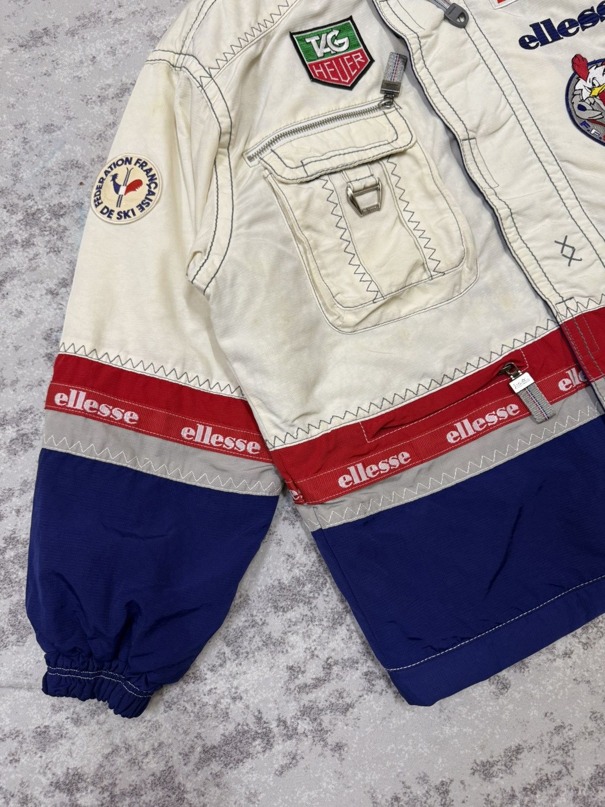 Ellesse × Goldwin VINTAGE 90s ELLESSE MADE BY GOLDWIN SKI JACKET Size US L / EU 52-54 / 3 - 4 Thumbnail
