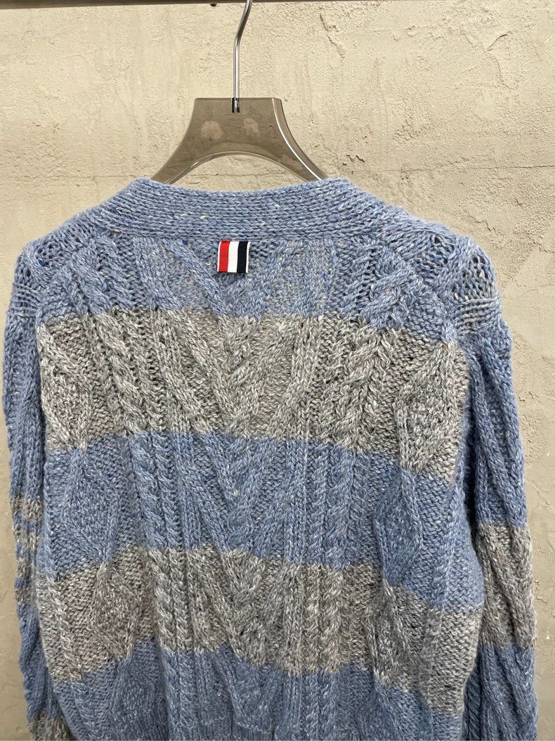 Thom Browne Thom browne Size 2 Four-striped wool sea wool jacket 2504 Size M / US 6-8 / IT 42-44 - 4 Thumbnail