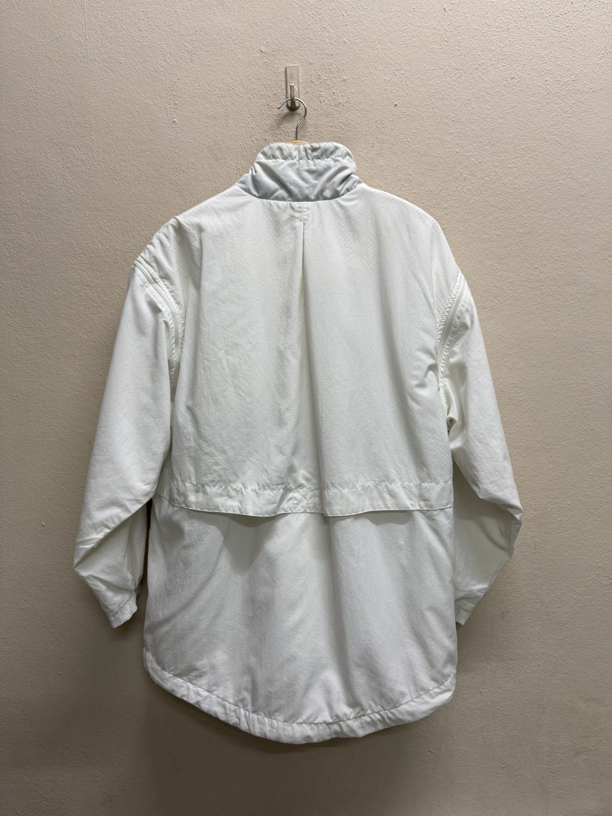 Nike Vintage 90s Nike Tennis Court Covertiable Sleeve Jacket Size US XL / EU 56 / 4 - 21 Thumbnail