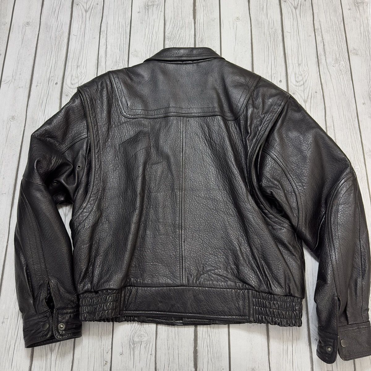 Vintage Vintage American Male leather jacket Size US L / EU 52-54 / 3 - 2 Thumbnail