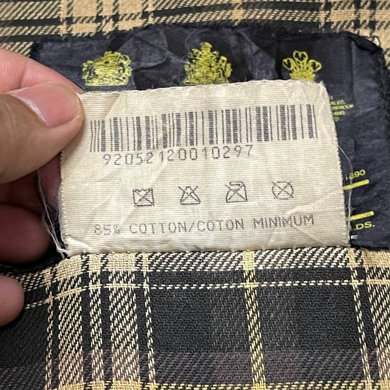 Barbour Vintage 90's Barbour Beaufort A150 Waxed Distressed Jacket Size US M / EU 48-50 / 2 - 16 Thumbnail