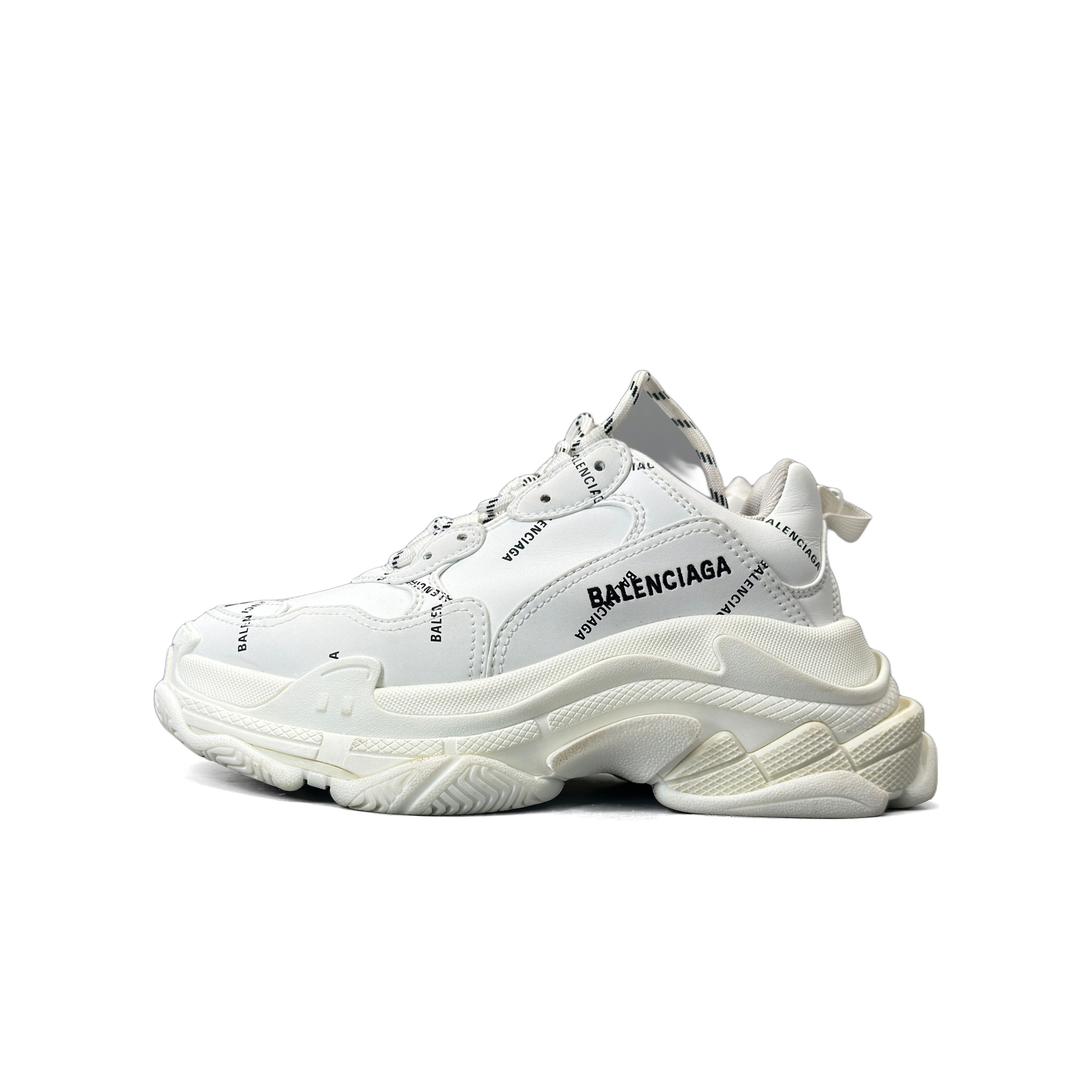 Balenciaga Balenciaga Triple S All-Over Logo Sneakers Size 36 Size US 6 / IT 36 - 1 Thumbnail