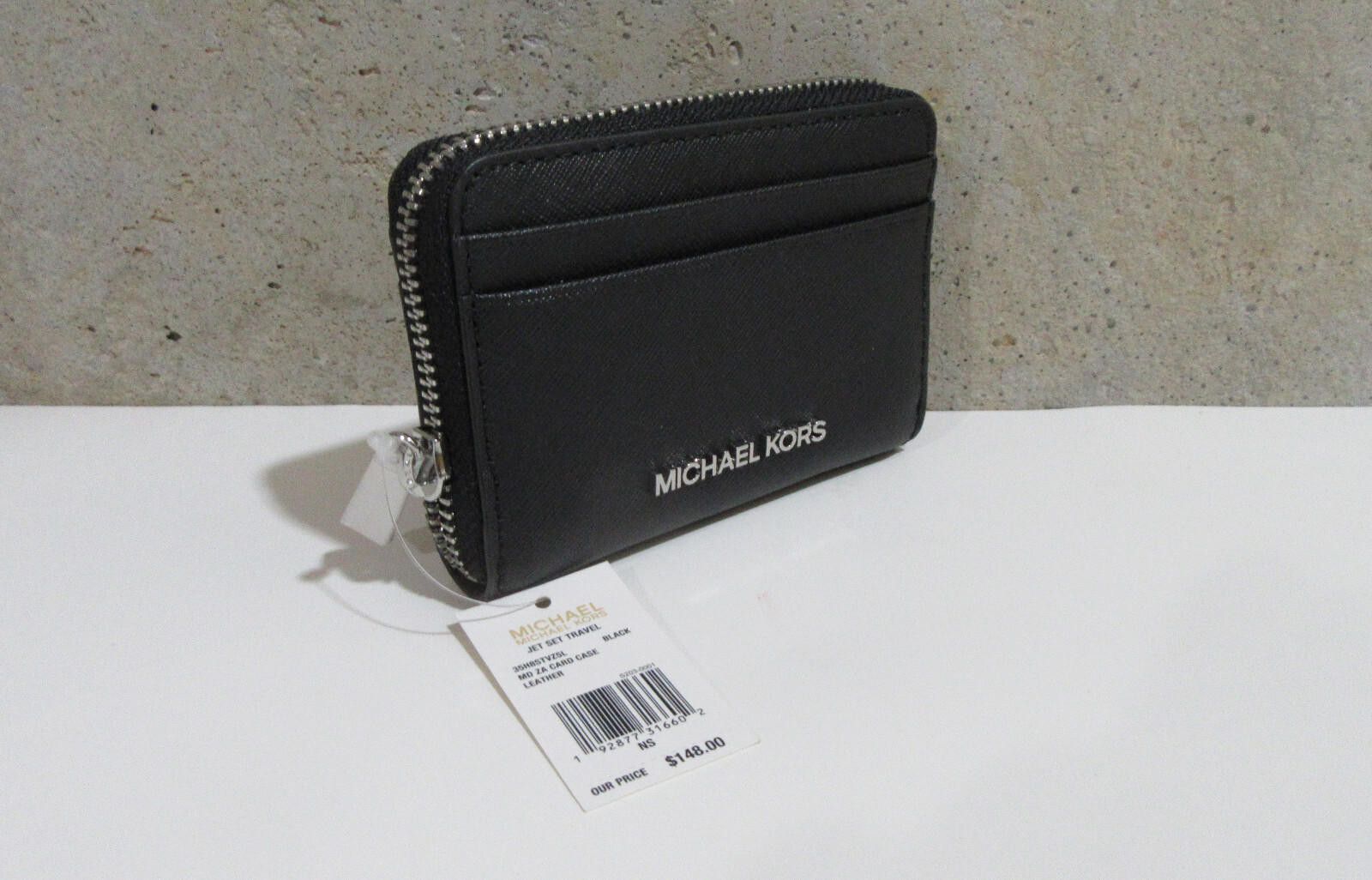 Michael Kors Michael Kors Womens Med Zip Around Card Cas Brown/Luggage Size ONE SIZE - 5 Thumbnail