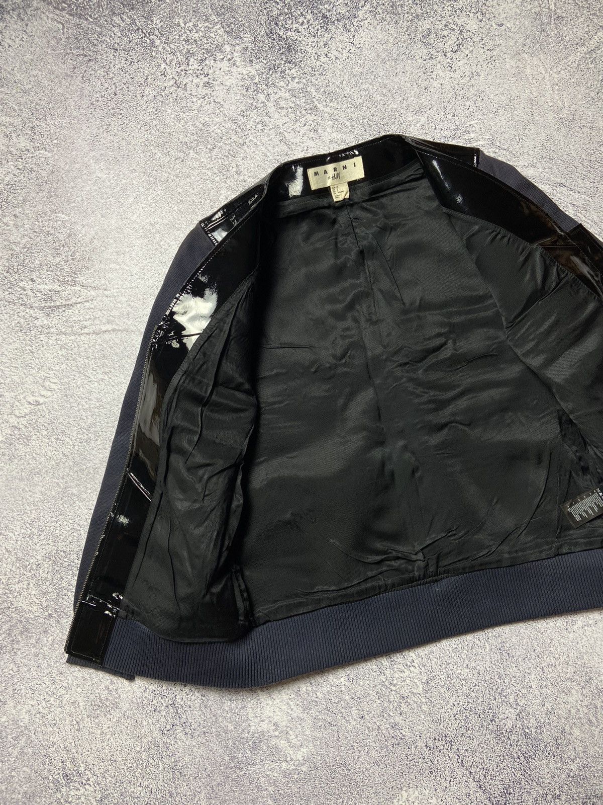 Designer × H&M × Marni Marni H&M Jacket Avant Garde Grunge Style Y2k Leather Design Size US S / EU 44-46 / 1 - 8 Thumbnail