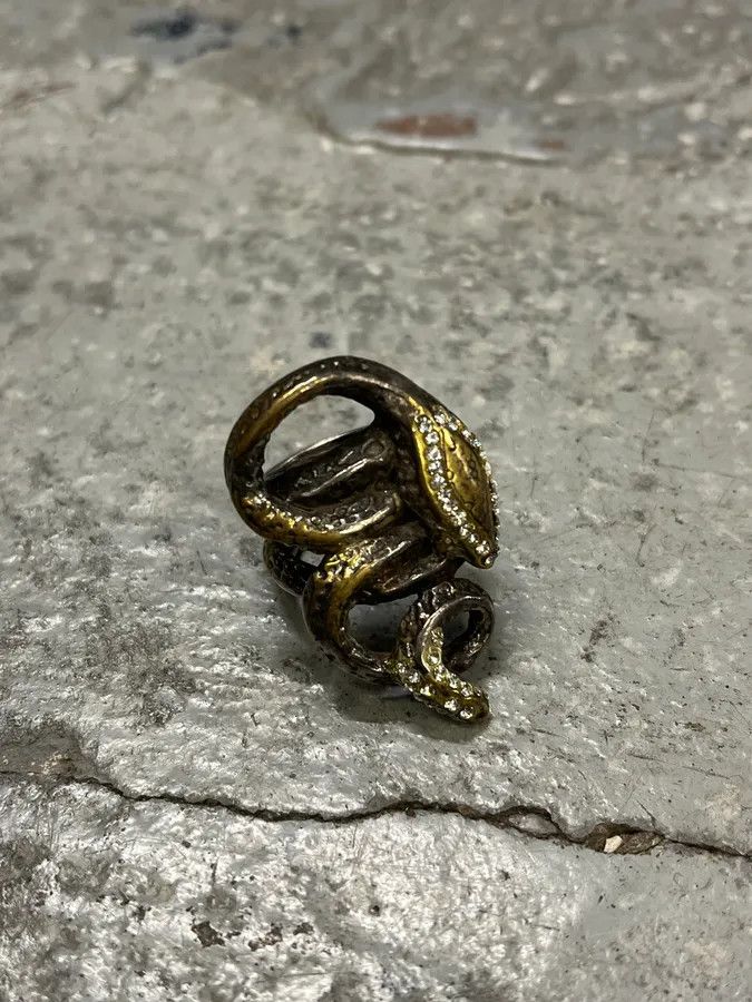 Roberto Cavalli 2000s Archive Snake Ring Size ONE SIZE - 4 Thumbnail
