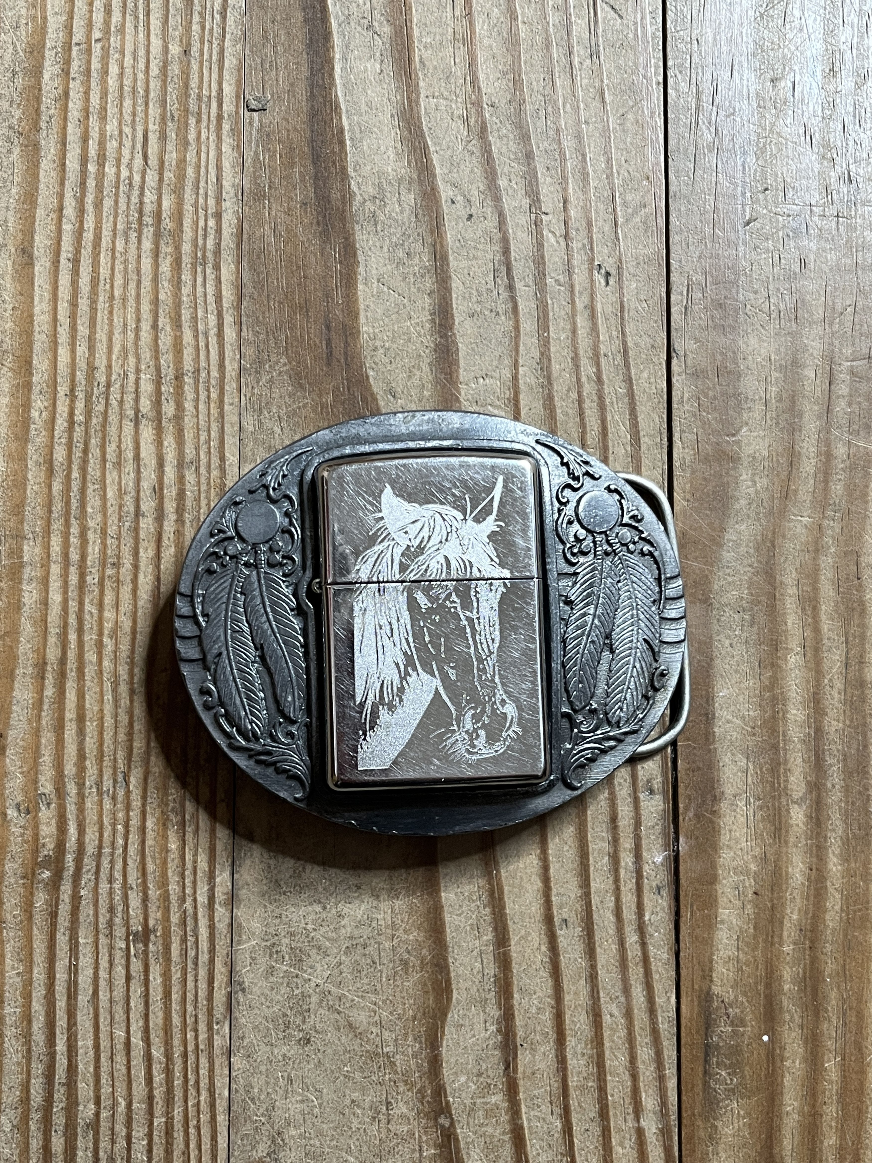 Other Siskiyou Zippo Belt Buckle Vintage 1999 Made in USA Size ONE SIZE - 1 Thumbnail