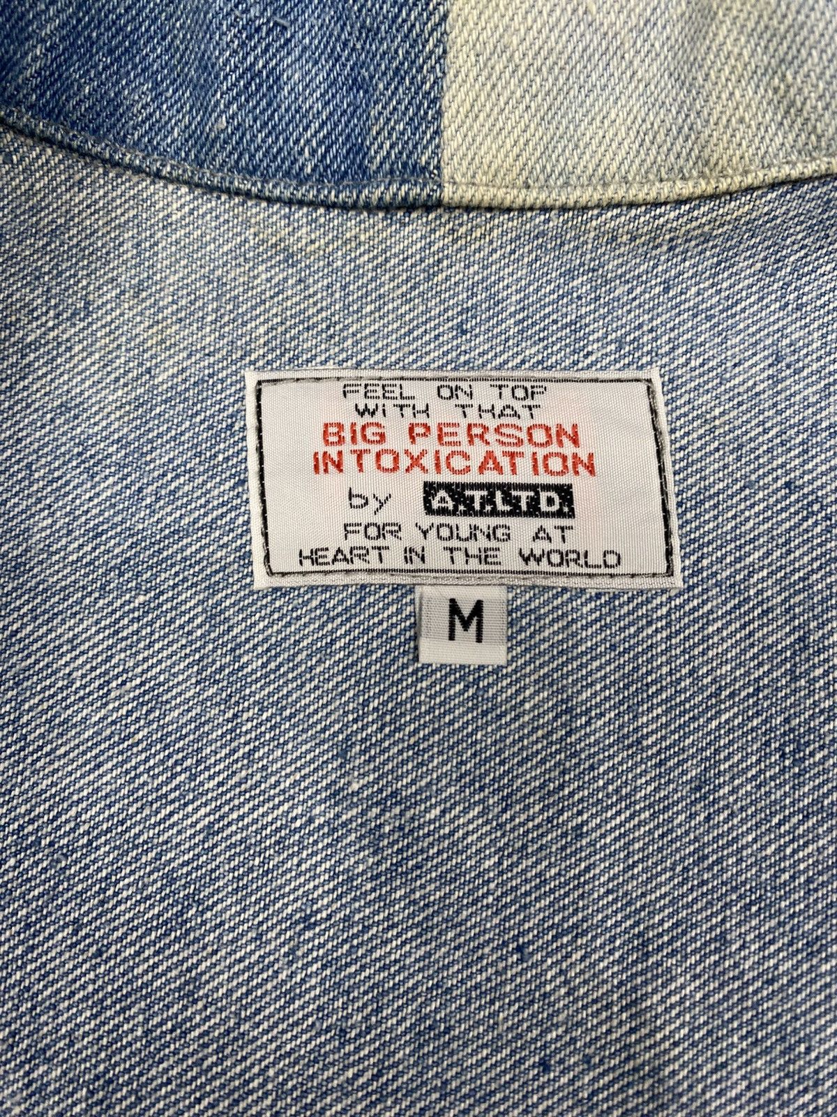 Japanese Brand 1980s Atsuro Tayama - Patchwork Denim Jacket Size US M / EU 48-50 / 2 - 7 Thumbnail