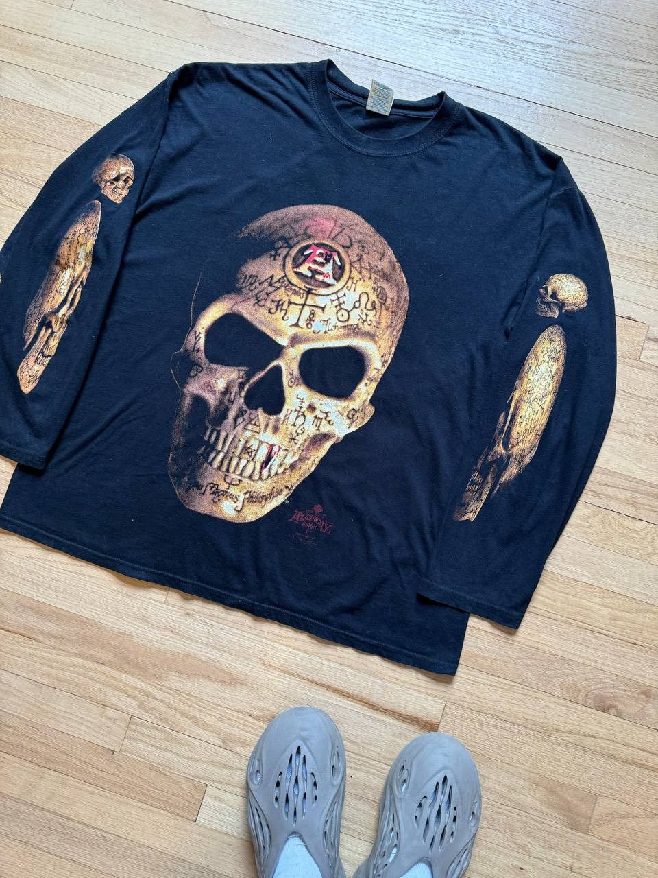 Alchemy Equipment × Vintage Vintage 90s Demons the Alchemy Carta Gothic Long Sleeve Y2K Size US XL / EU 56 / 4 - 6 Thumbnail