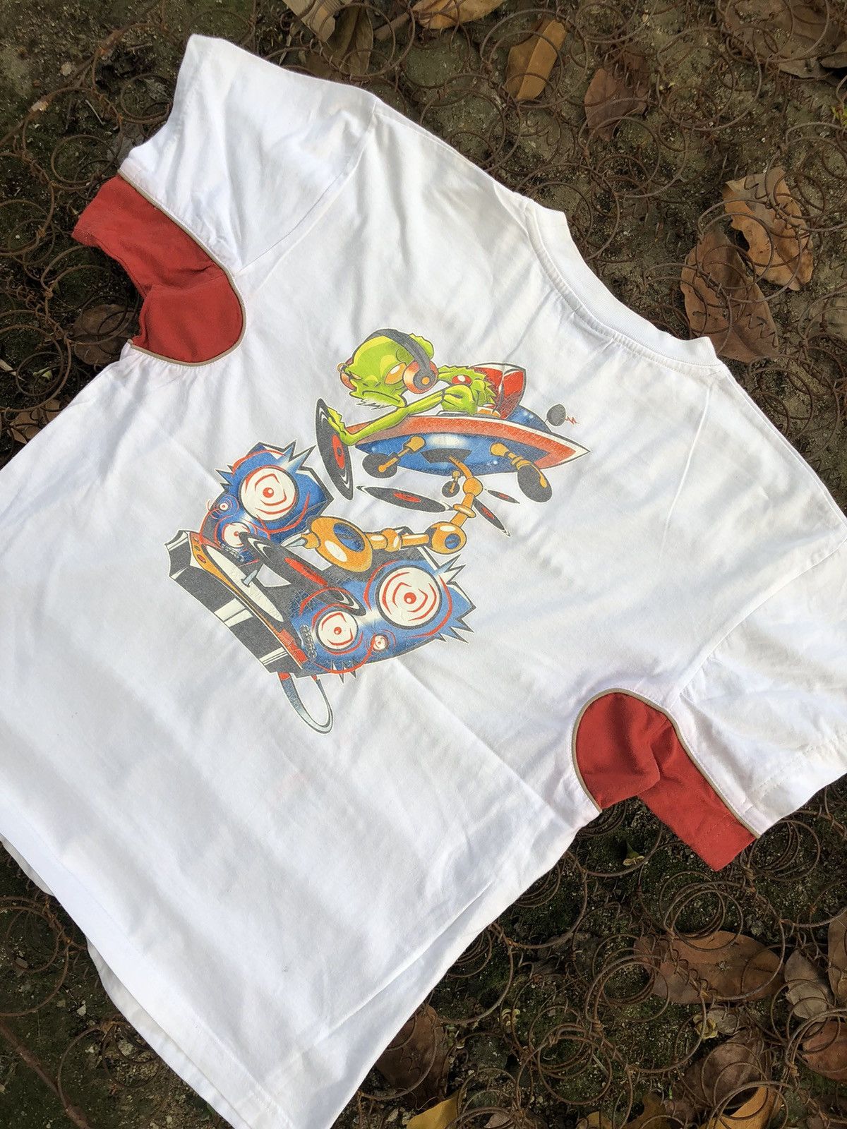 Japanese Brand × Vintage RARE Vintage Y2K Radical GIZBO Streetwear Backhit Tshirt Size US L / EU 52-54 / 3 - 4 Thumbnail