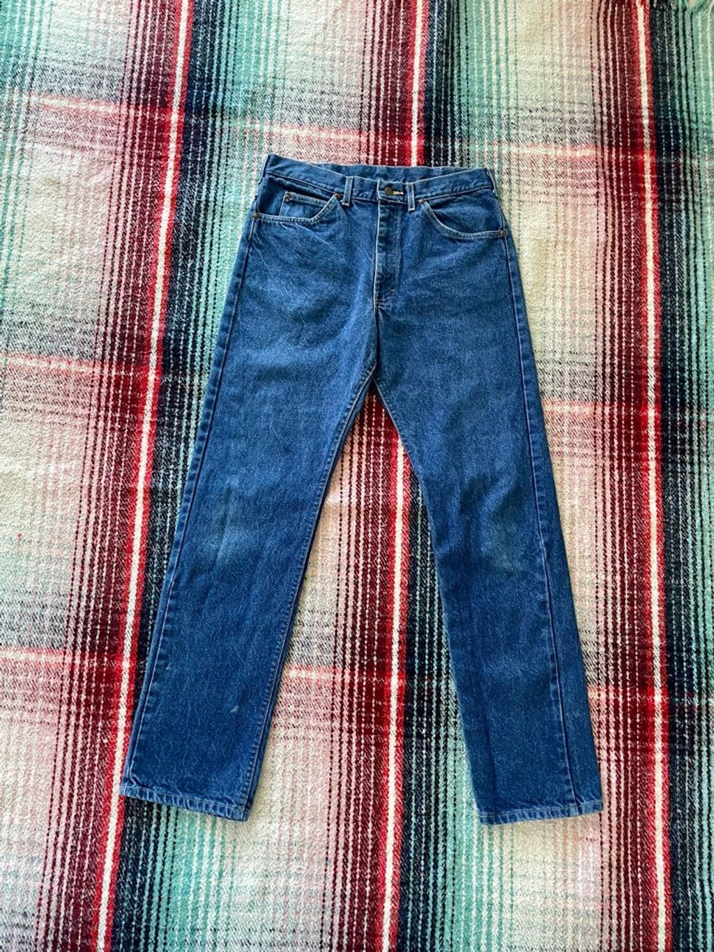 Lee 80s Lee Union Made Straight Leg Jeans 32x32 Size US 32 / EU 48 - 1 Thumbnail