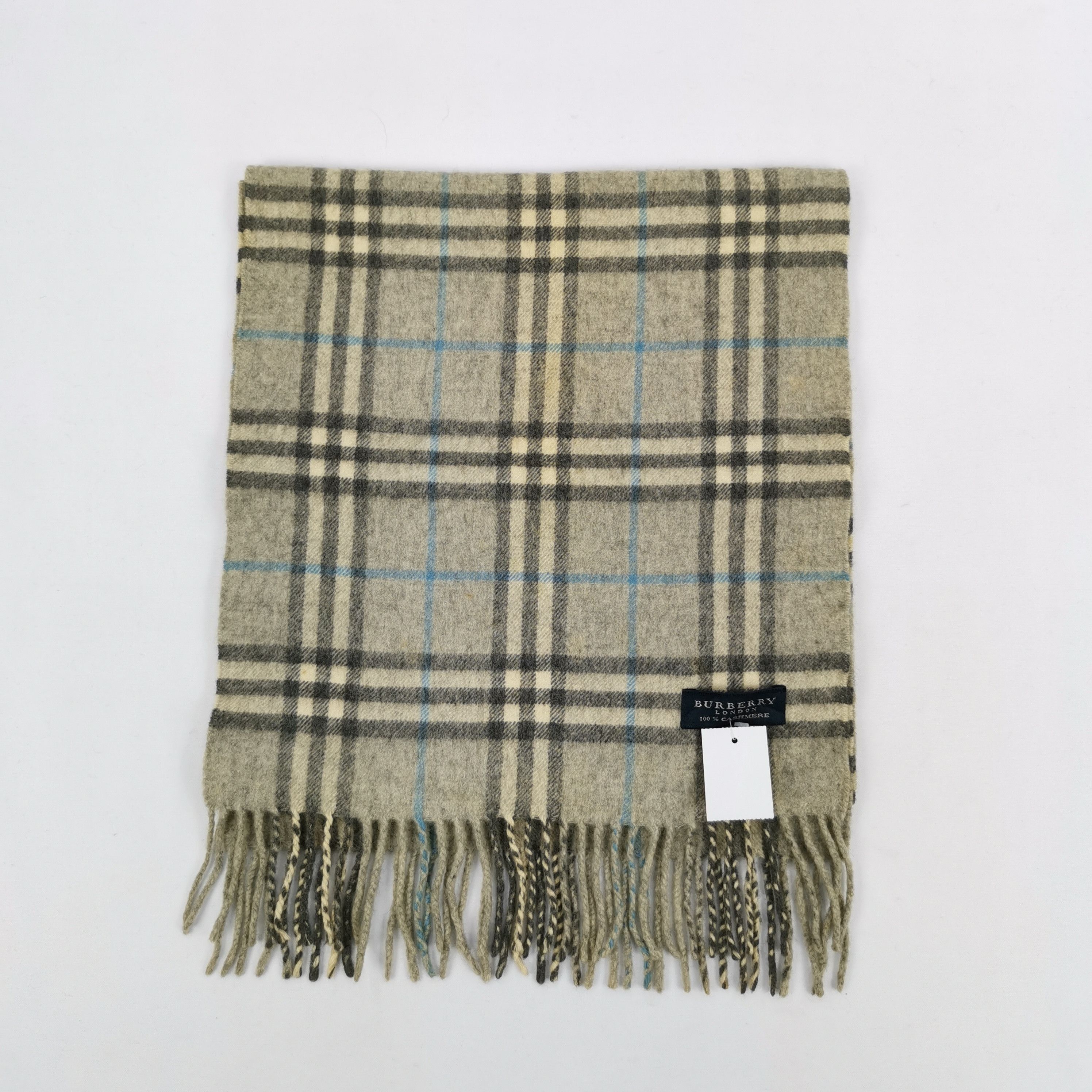 バーバリー BURBERRY MUFFLER Vintage Burberry Tan Wool Scarf Burberry Scarf Vintage Burberry