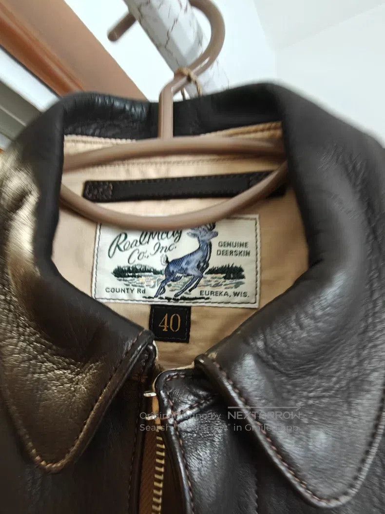 The Real McCoy's The Real McCoys Ami clicked leather clothes Size US XL / EU 56 / 4 - 2 Thumbnail