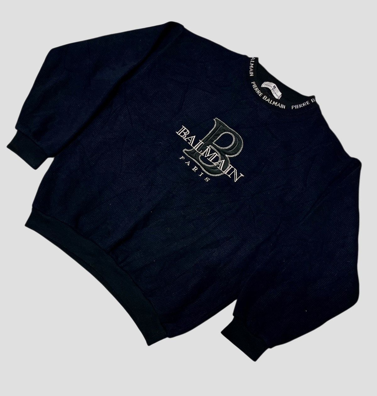 Pierre Balmain Pierre Balmain Sweatshirt Size US L / EU 52-54 / 3 - 1 Thumbnail