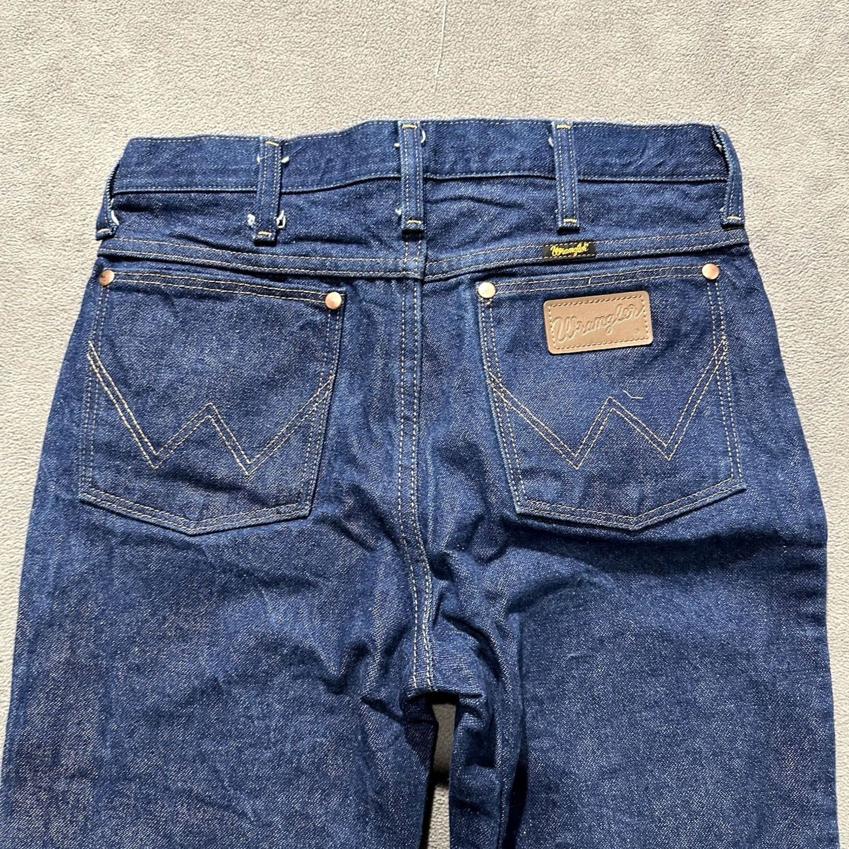 Wrangler Wrangler Jeans Men 31x34 Slim Fit Blue Western Cowboy Cut - Good Condition Size US 31 - 4 Thumbnail