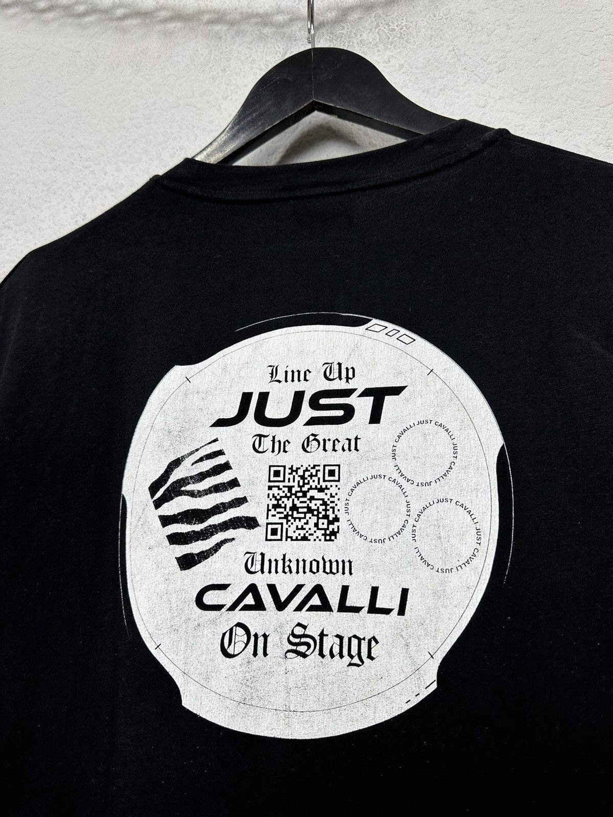 Just Cavalli Vintage Black Snakes 🐍 Just Cavalli Luxury T-shirt Size US S / EU 44-46 / 1 - 10 Thumbnail