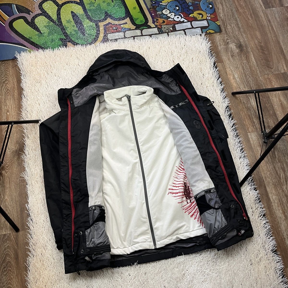 Oakley Vintage Oakley Software 3 In1 Nitro Fuel Ski Jacket Mountain Size US L / EU 52-54 / 3 - 3 Thumbnail