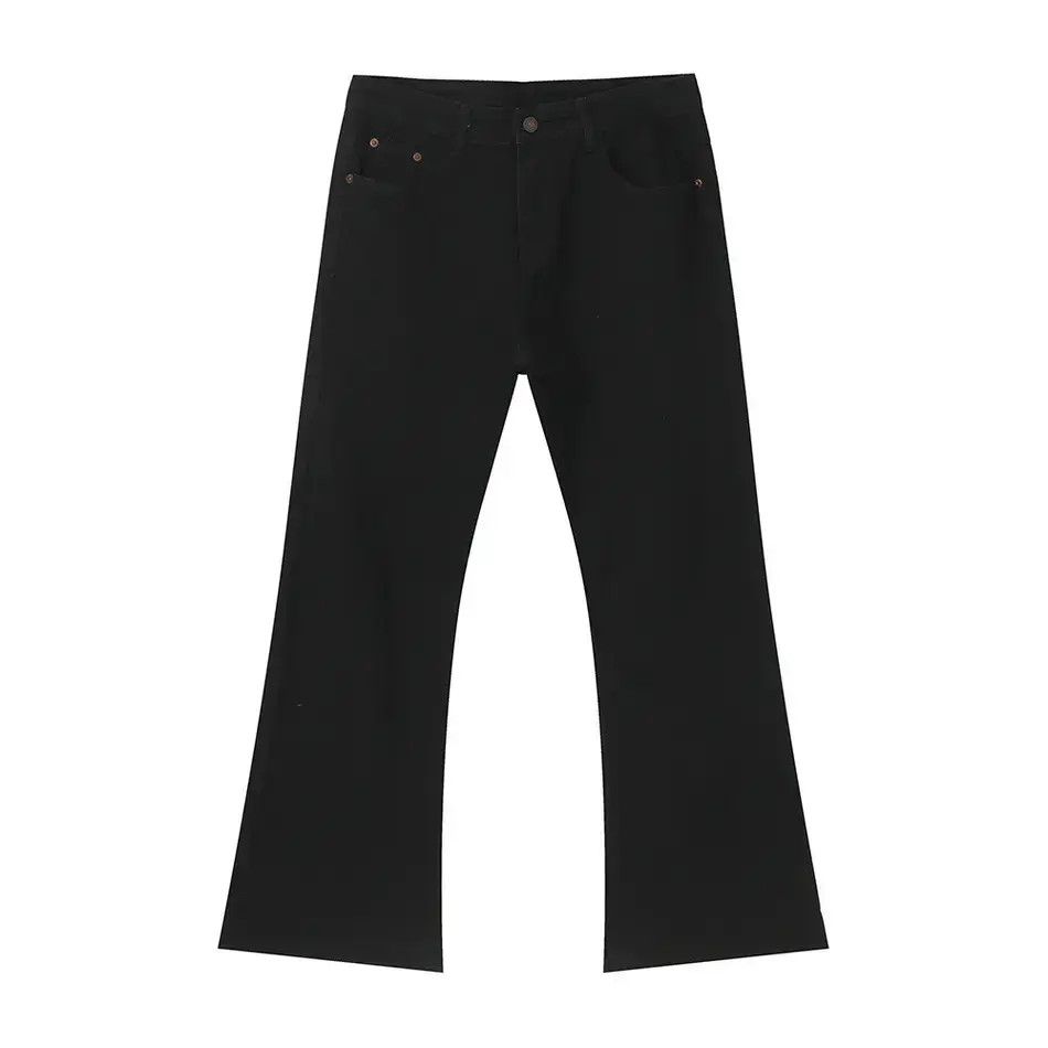 Japanese Brand Retro loose high street micro flared jeans Size US 32 / EU 48 - 5 Thumbnail