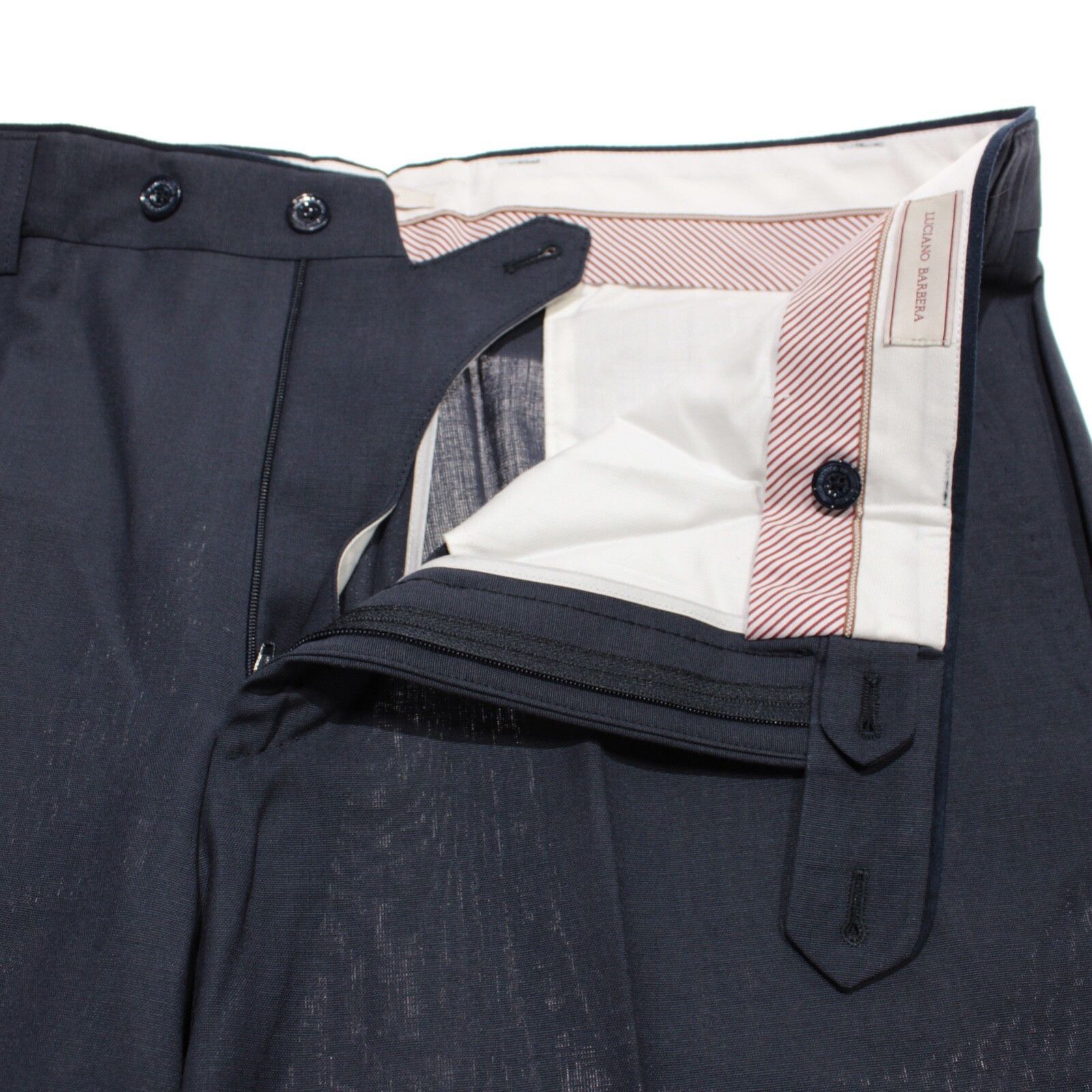 Luciano Barbera Luciano Barbera New with tags Dress Pants Size 38 US In Blue Size US 38 / EU 54 - 3 Thumbnail