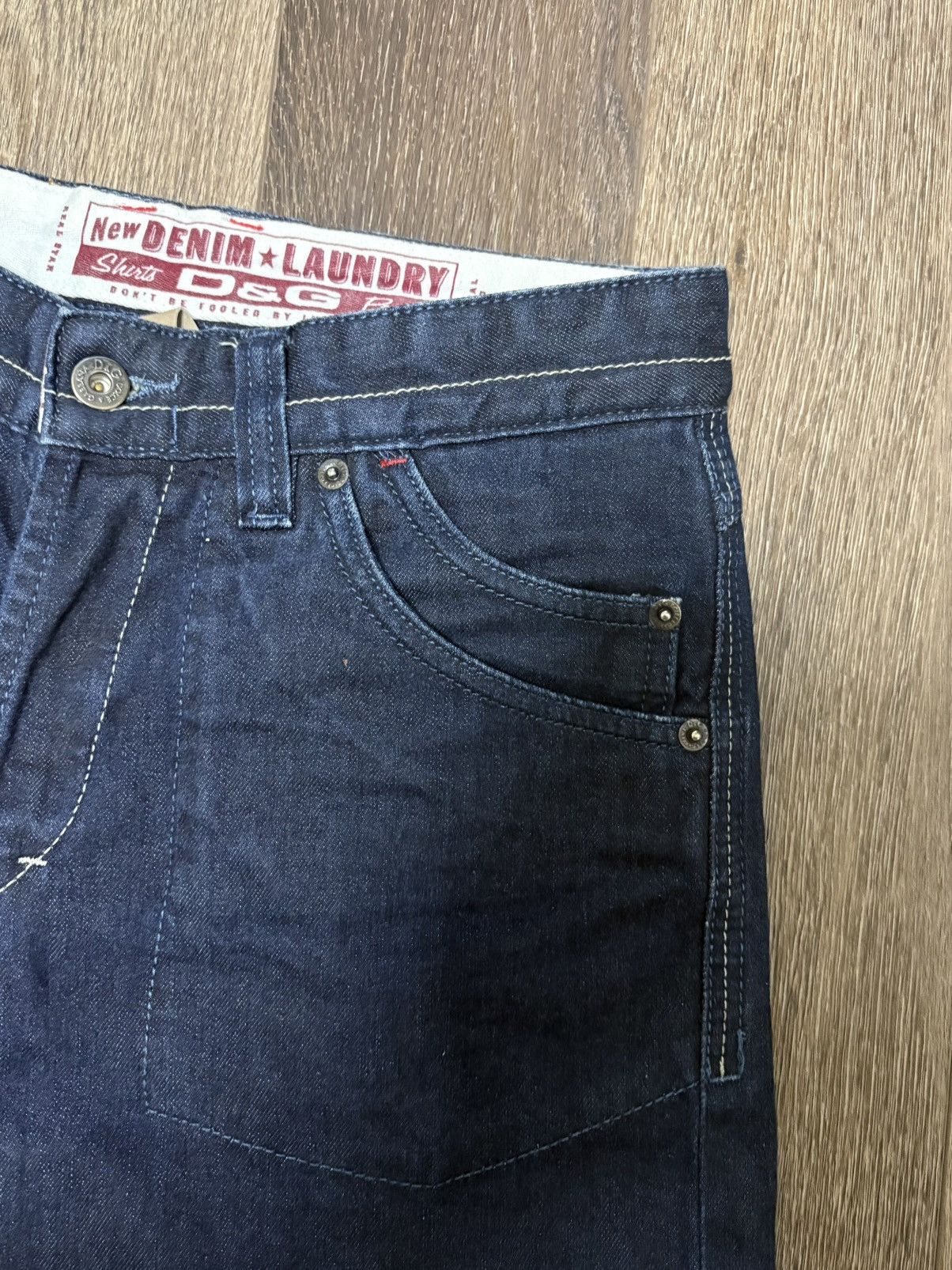 Dolce & Gabbana Dolce and Gabbana Denim Laundry dark blue jeans Size US 30 / EU 46 - 4 Thumbnail