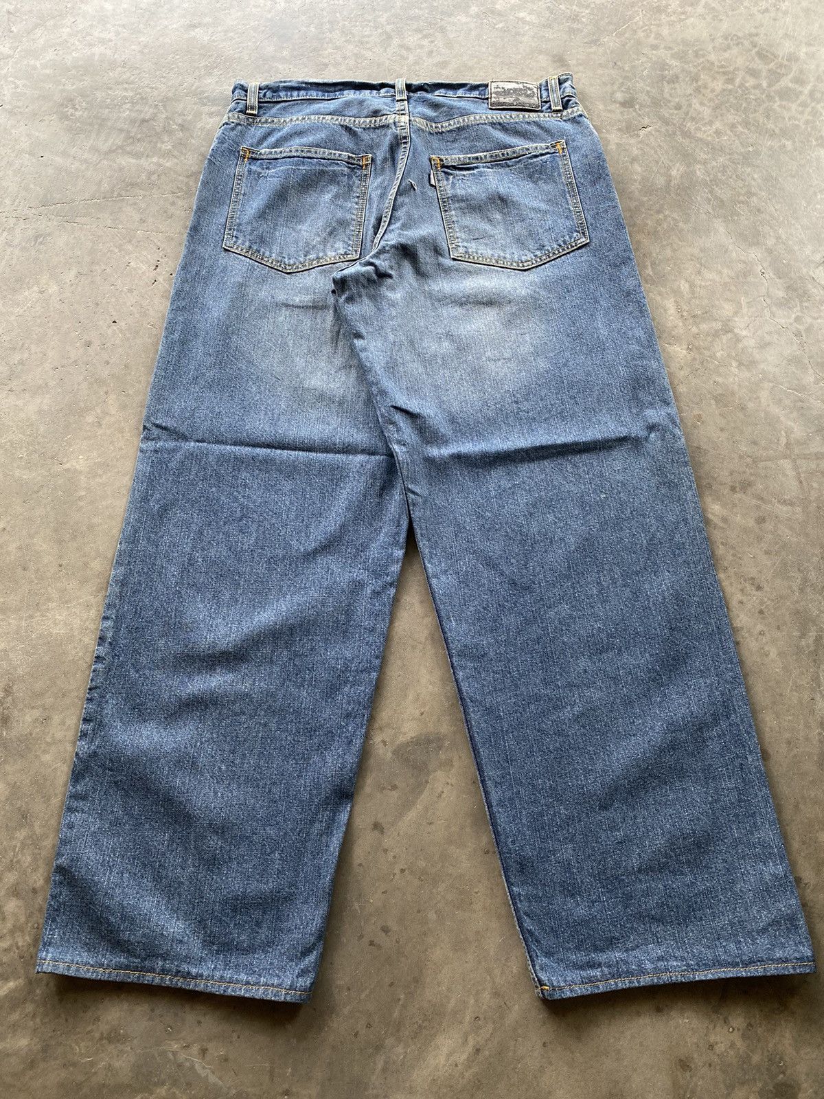 Levi's × Vintage Baggy Jeans Levis Silver Tab 33x32 Size US 34 / EU 50 - 9 Thumbnail
