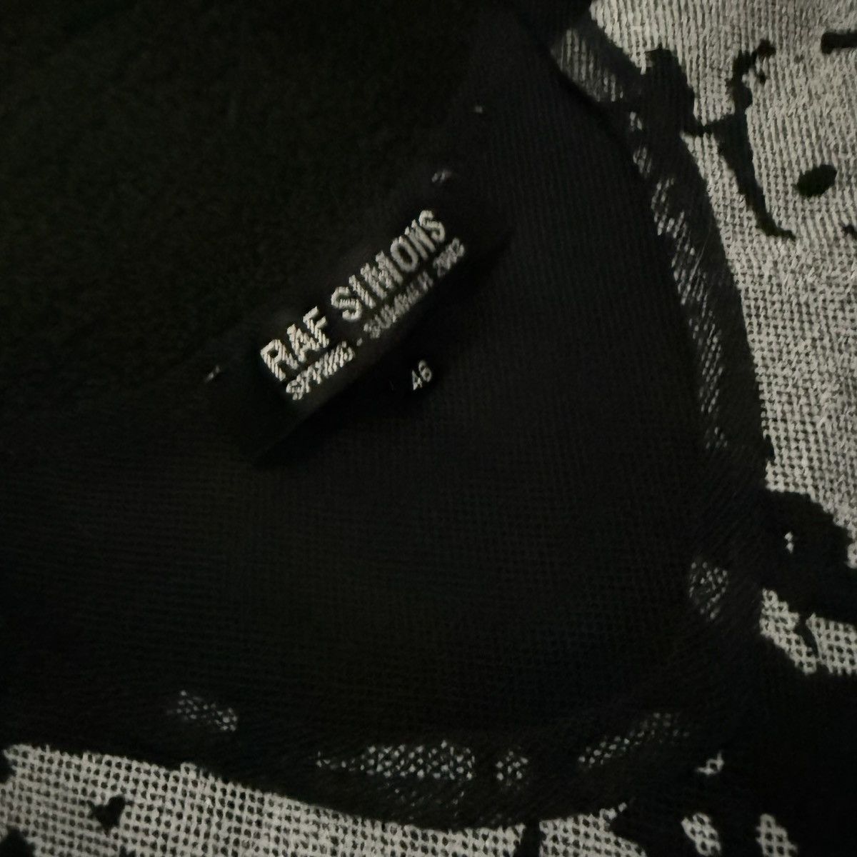 Raf Simons SS03 - "Central" Mesh Tank Top Size US S / EU 44-46 / 1 - 3 Thumbnail