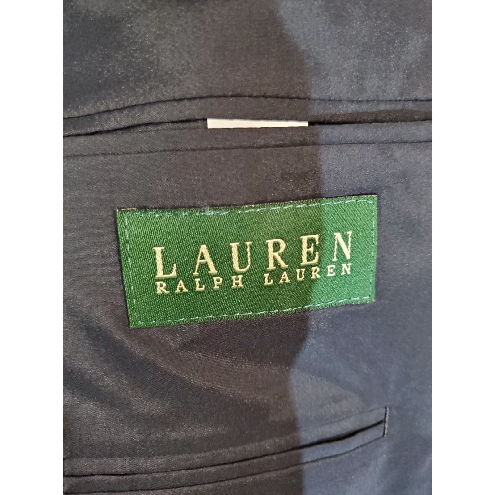 Ralph Lauren Lauren Ralph Lauren-Signature Blue 100% Wool Sport Coat Jacket Mens 46R Size US S / EU 44-46 / 1 - 4 Thumbnail