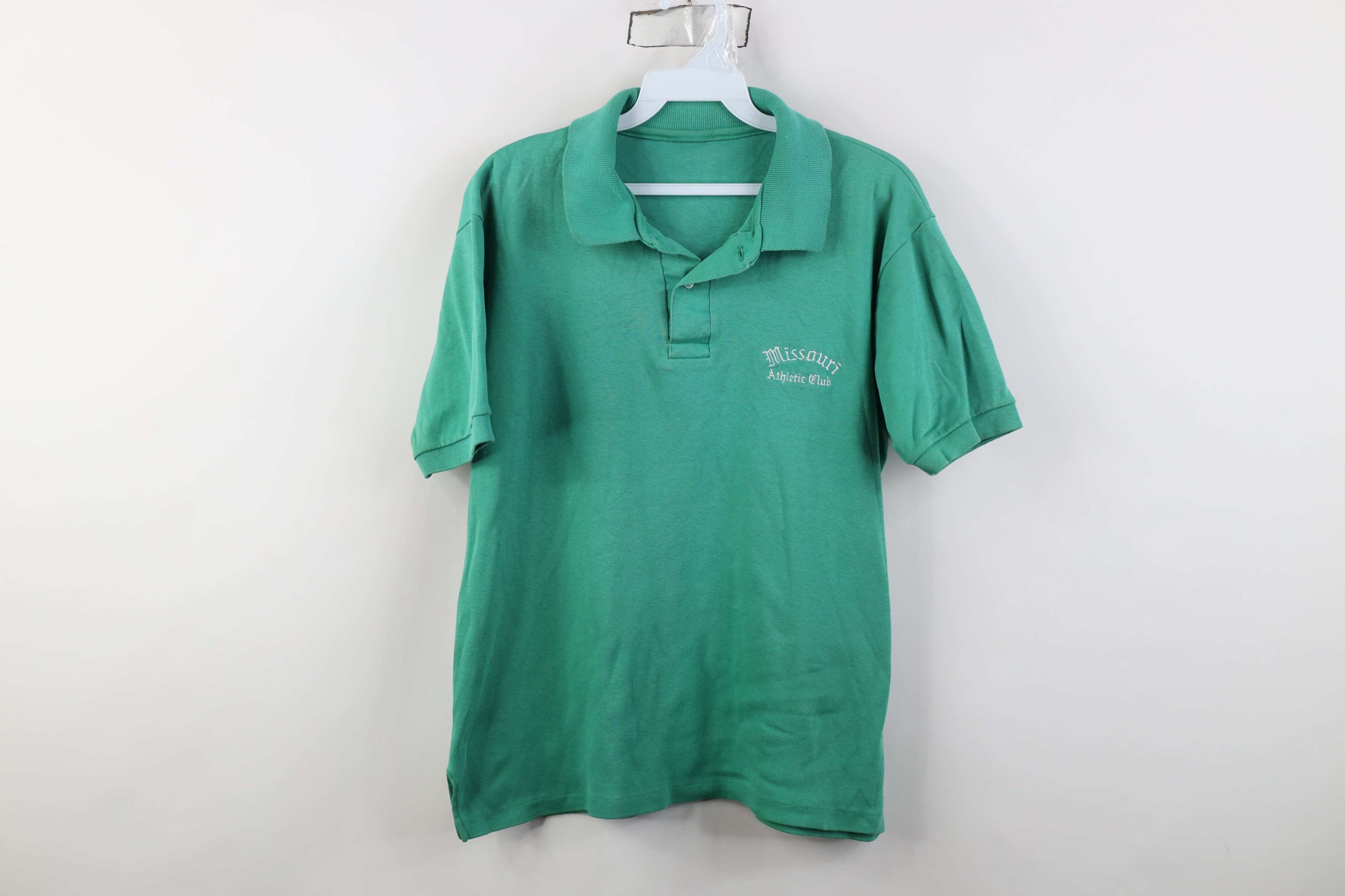 Vintage Vintage 70s Missouri Athletic Club Collared Polo Shirt USA Size US S / EU 44-46 / 1 - 1 Thumbnail