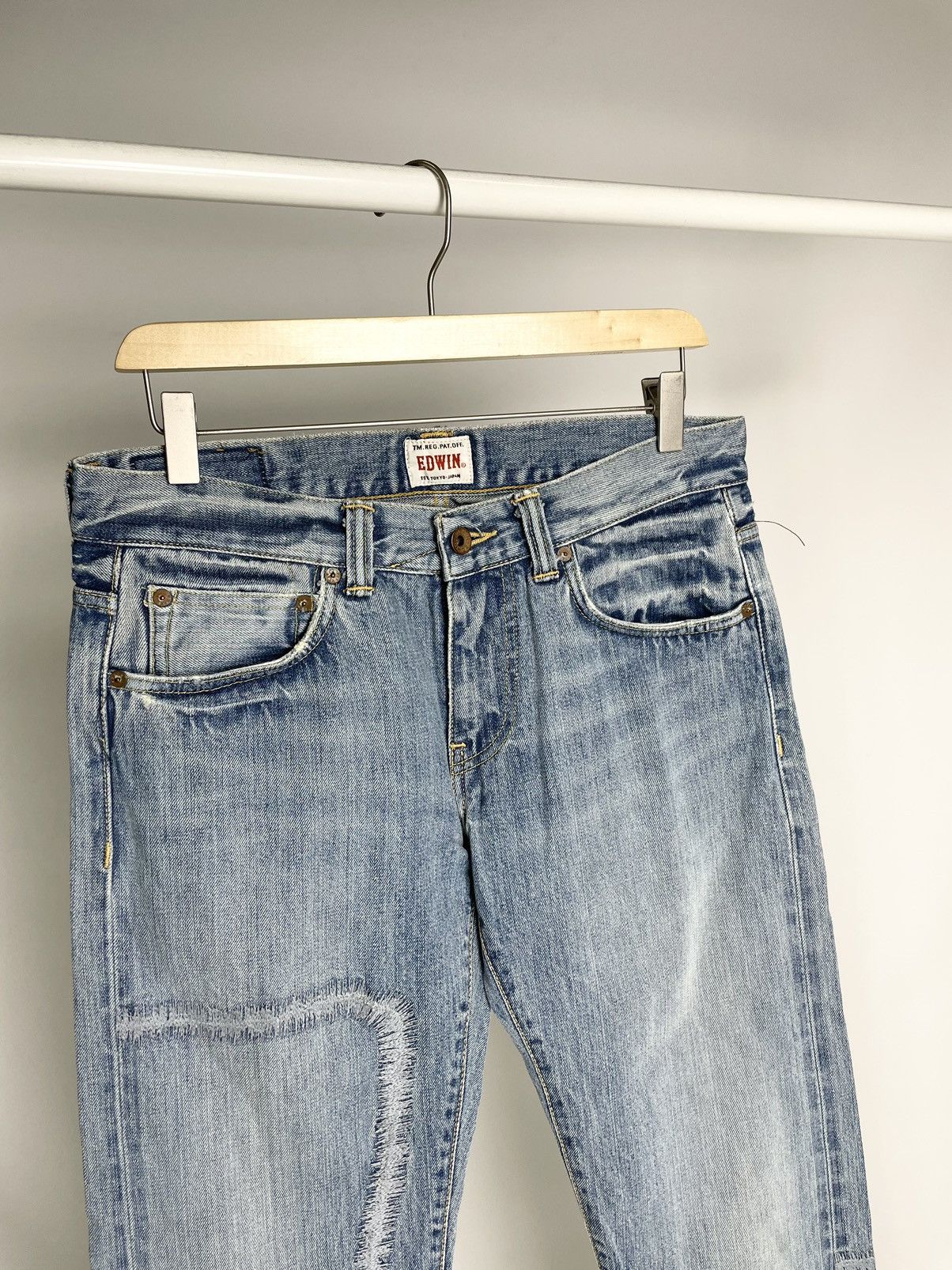Edwin Edwin Made in Japan ( Size 32 ) Vintage Selvedge Denim Jeans Size US 32 / EU 48 - 9 Thumbnail