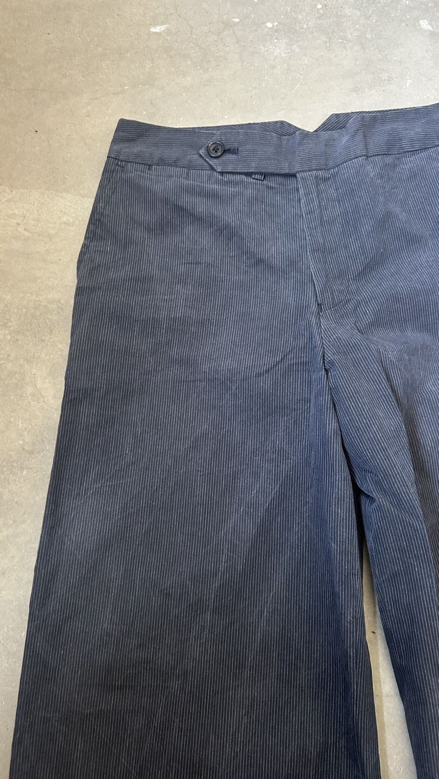Margaret Howell VINTAGE MARGARET HOWELL BAGGY HIKORY PANT Size US 28 / EU 44 - 5 Thumbnail