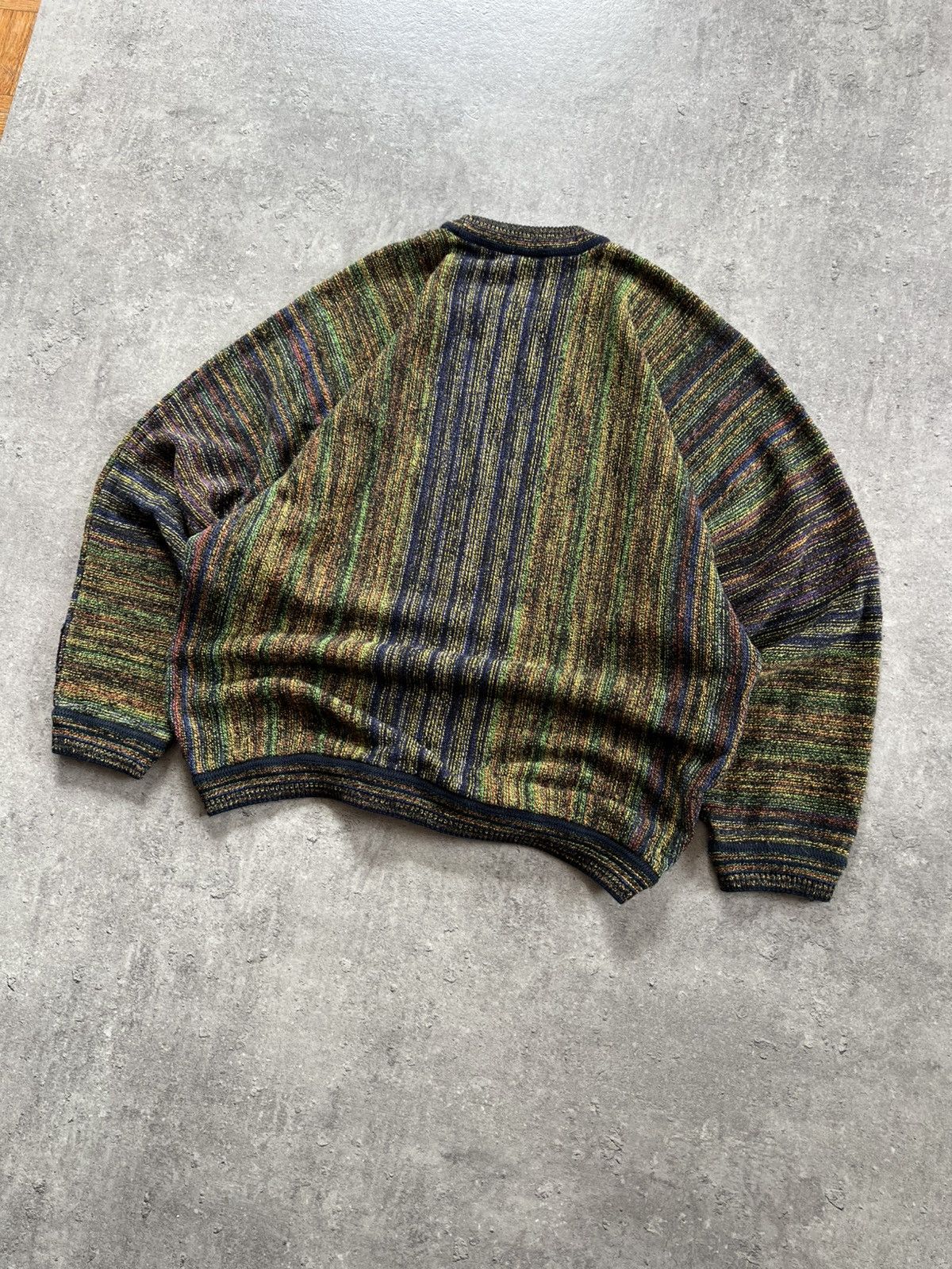 Carlo Colucci Carlo Colucci Coogi Style Sweater 90s Biggie Knit Vintage Size US XL / EU 56 / 4 - 9 Thumbnail
