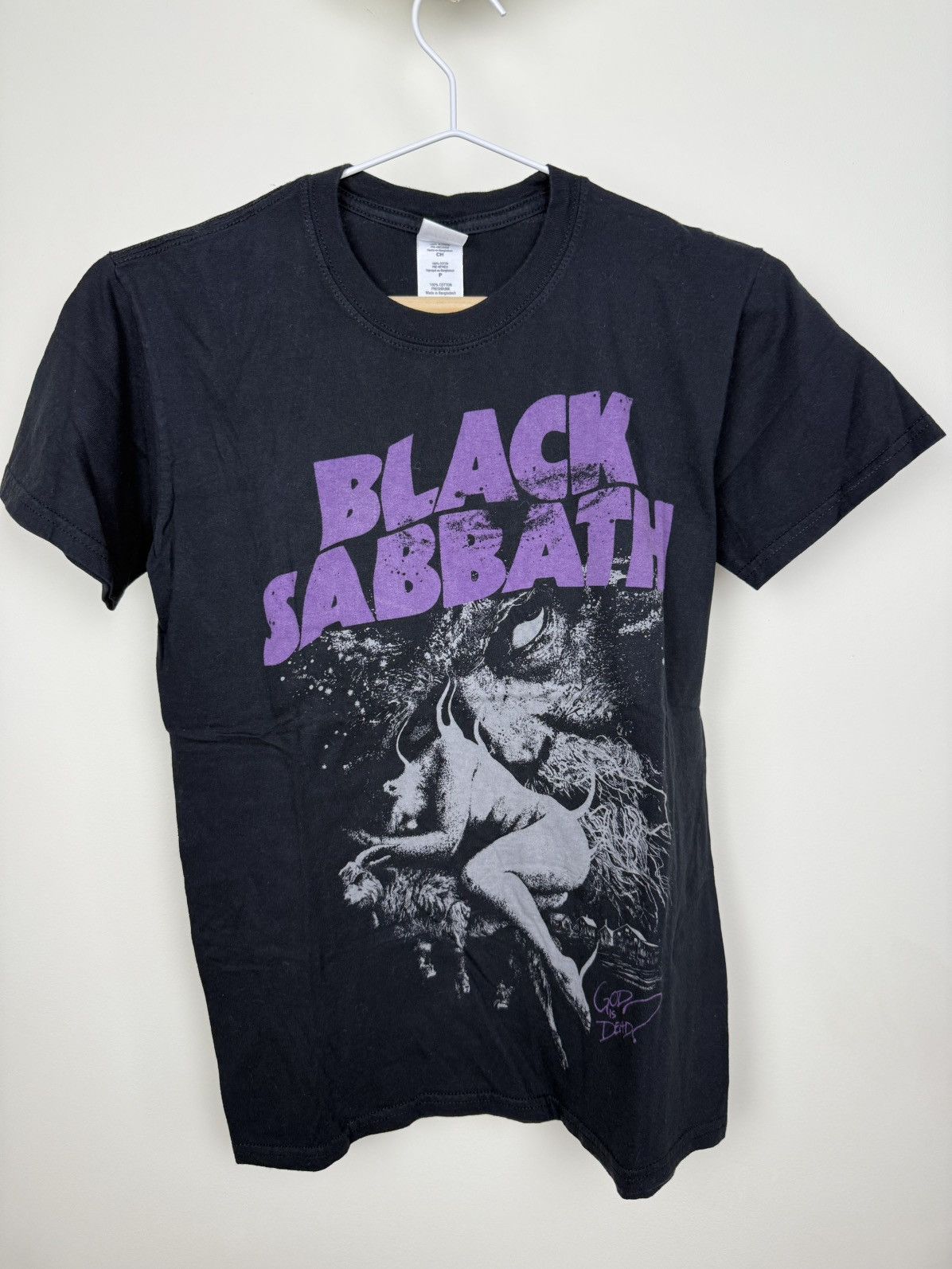 Vintage Black Sabbath Band T-Shirt “God Is Dead?” Graphic Tee Size S Size US S / EU 44-46 / 1 - 1 Thumbnail