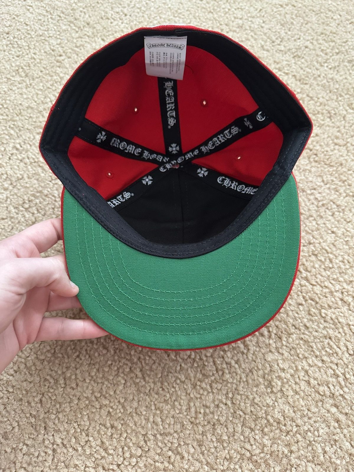Chrome Hearts Chrome Hearts Love You Fitted Baseball Hat 7 5/8 Size ONE SIZE - 13 Thumbnail