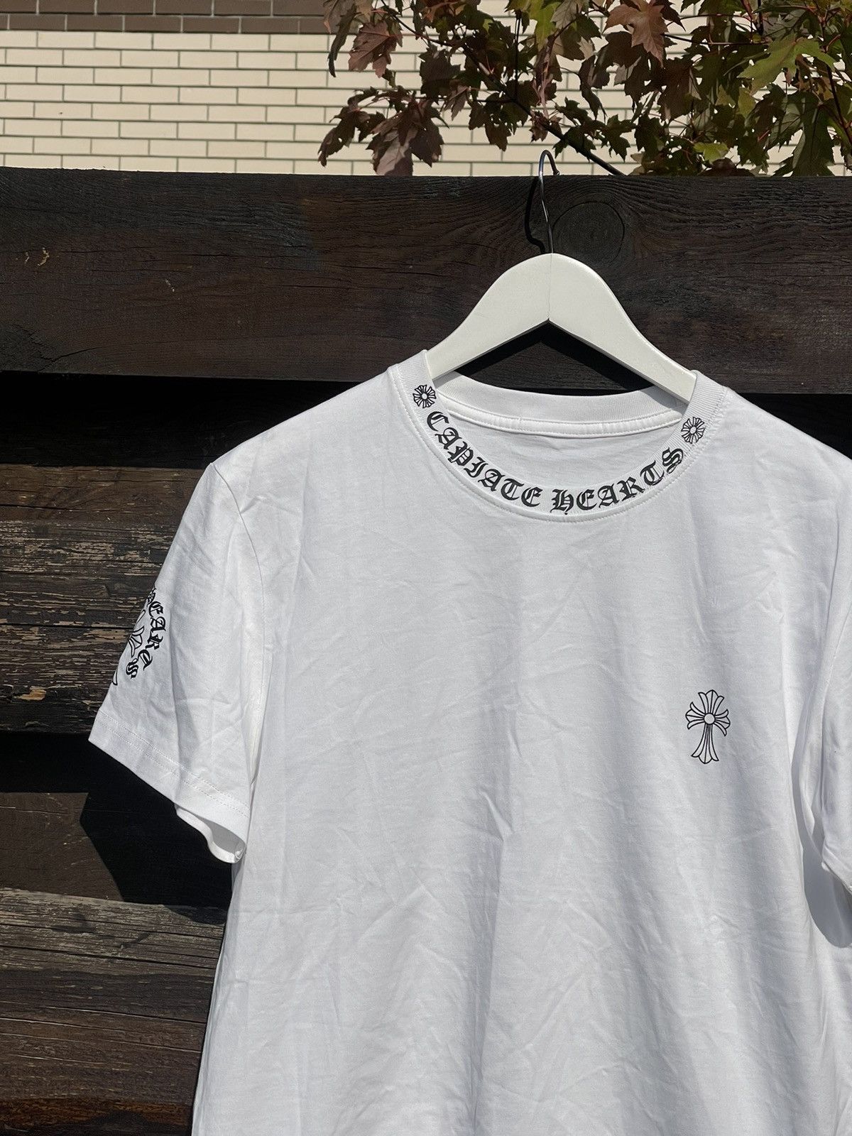 Other Capiate hearts white big logo cross print t-shirt Size US M / EU 48-50 / 2 - 7 Thumbnail